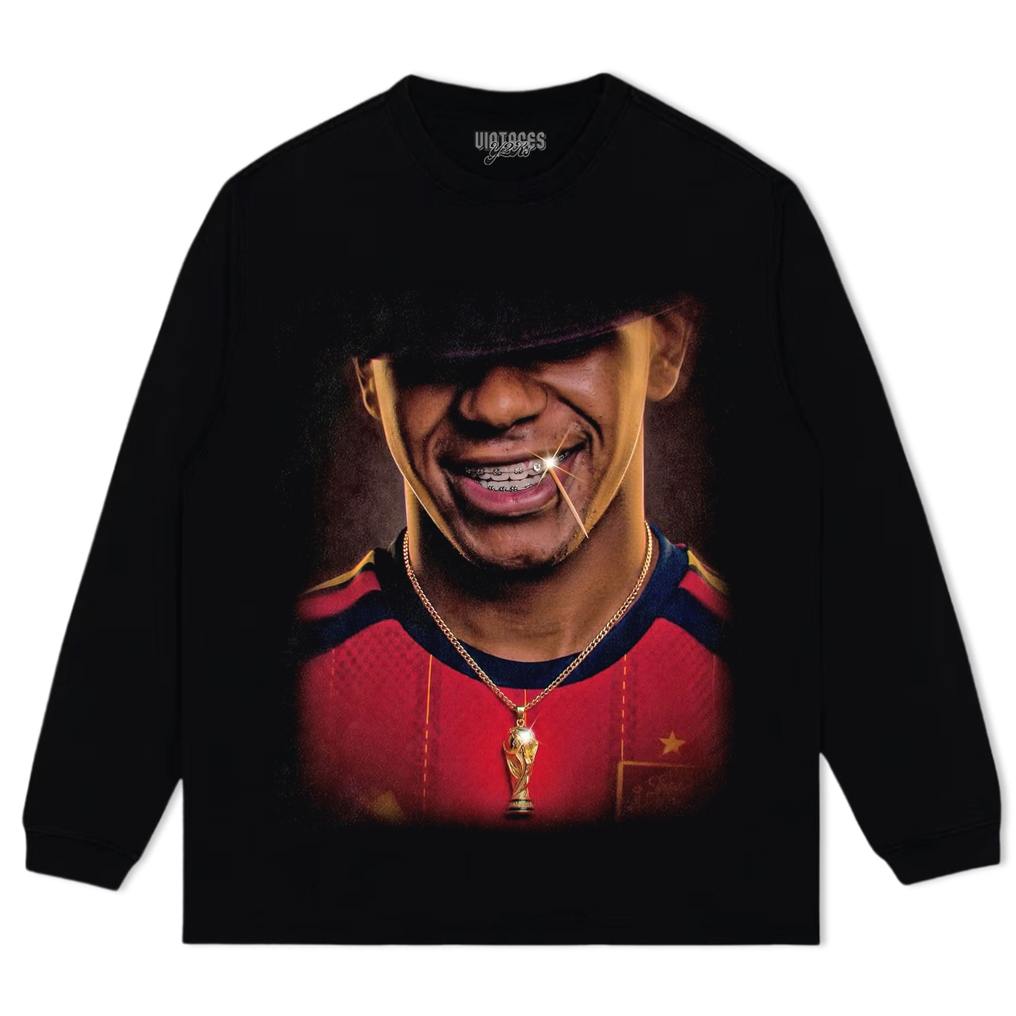 LAMINE YAMAL FIFA 2026 CHAMPION TANK TOP & TEE & LONG SLEEVE & LAYERED LS & HOODIE