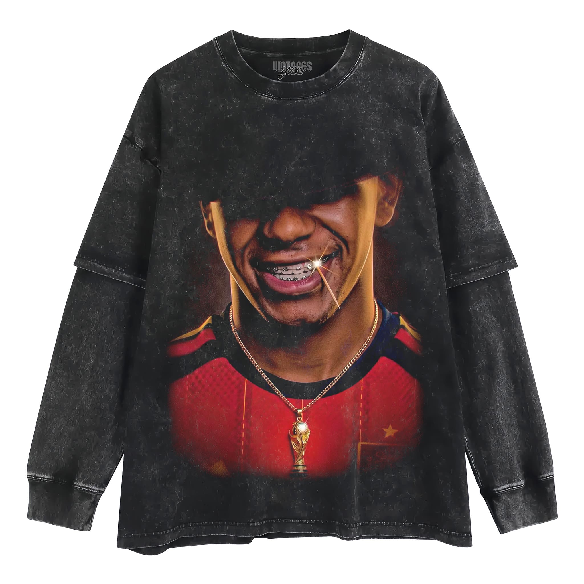 LAMINE YAMAL FIFA 2026 CHAMPION TANK TOP & TEE & LONG SLEEVE & LAYERED LS & HOODIE