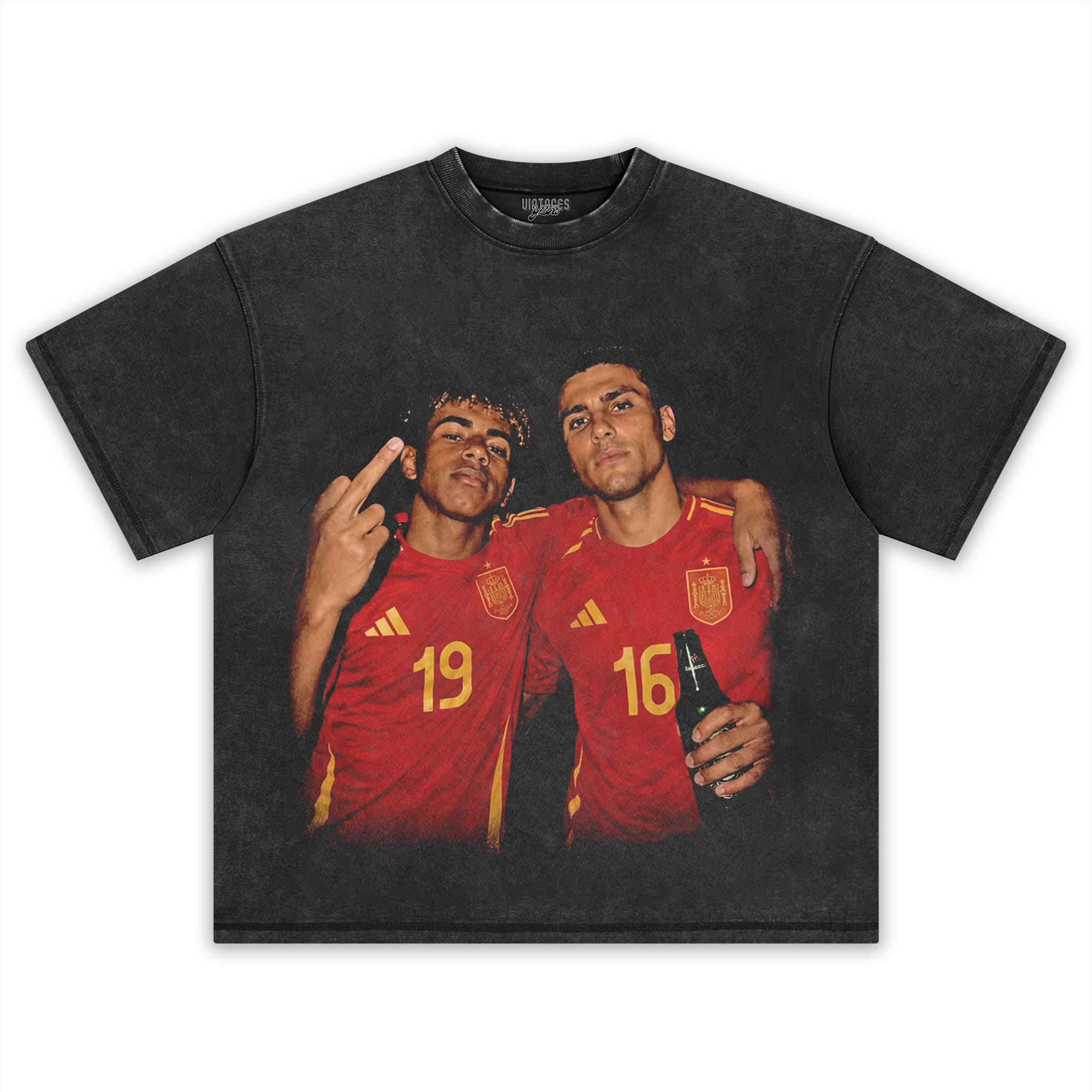 LAMINE YAMAL & RODRI SPAIN 2026 VINTAGE TANK TOP & TEE & LONG SLEEVE & LAYERED LS & HOODIE