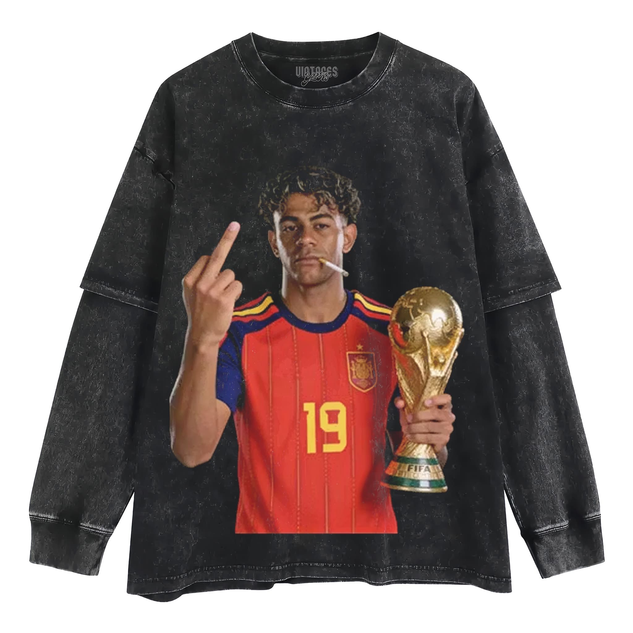 LAMINE YAMAL SPAIN TANK TOP & TEE & LONG SLEEVE & LAYERED LS & HOODIE