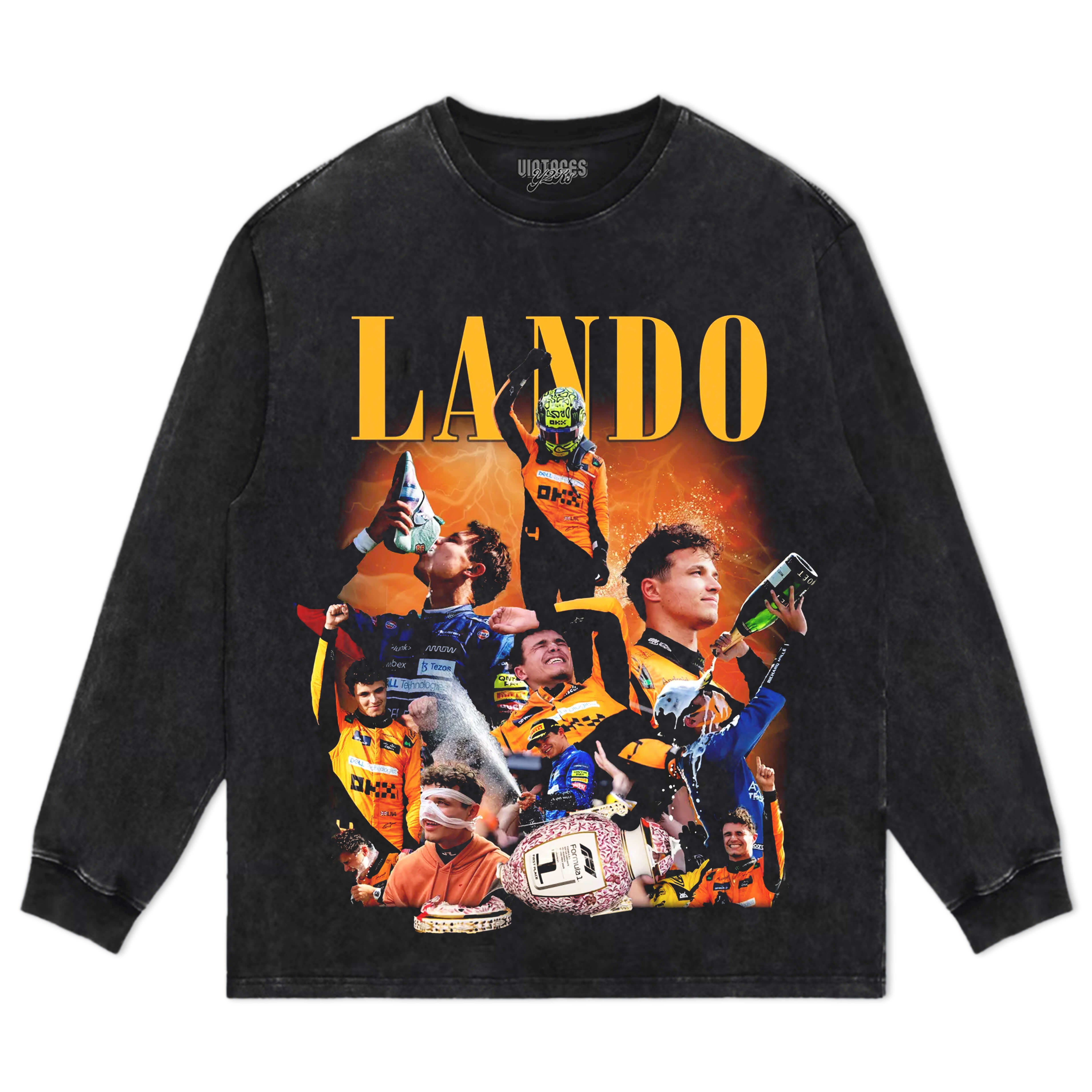 LANDO NORRIS - FORMULA1 LEGENDS - RACE WINNER MCLAREN TRIBUTE TEE & LS & HOODIE