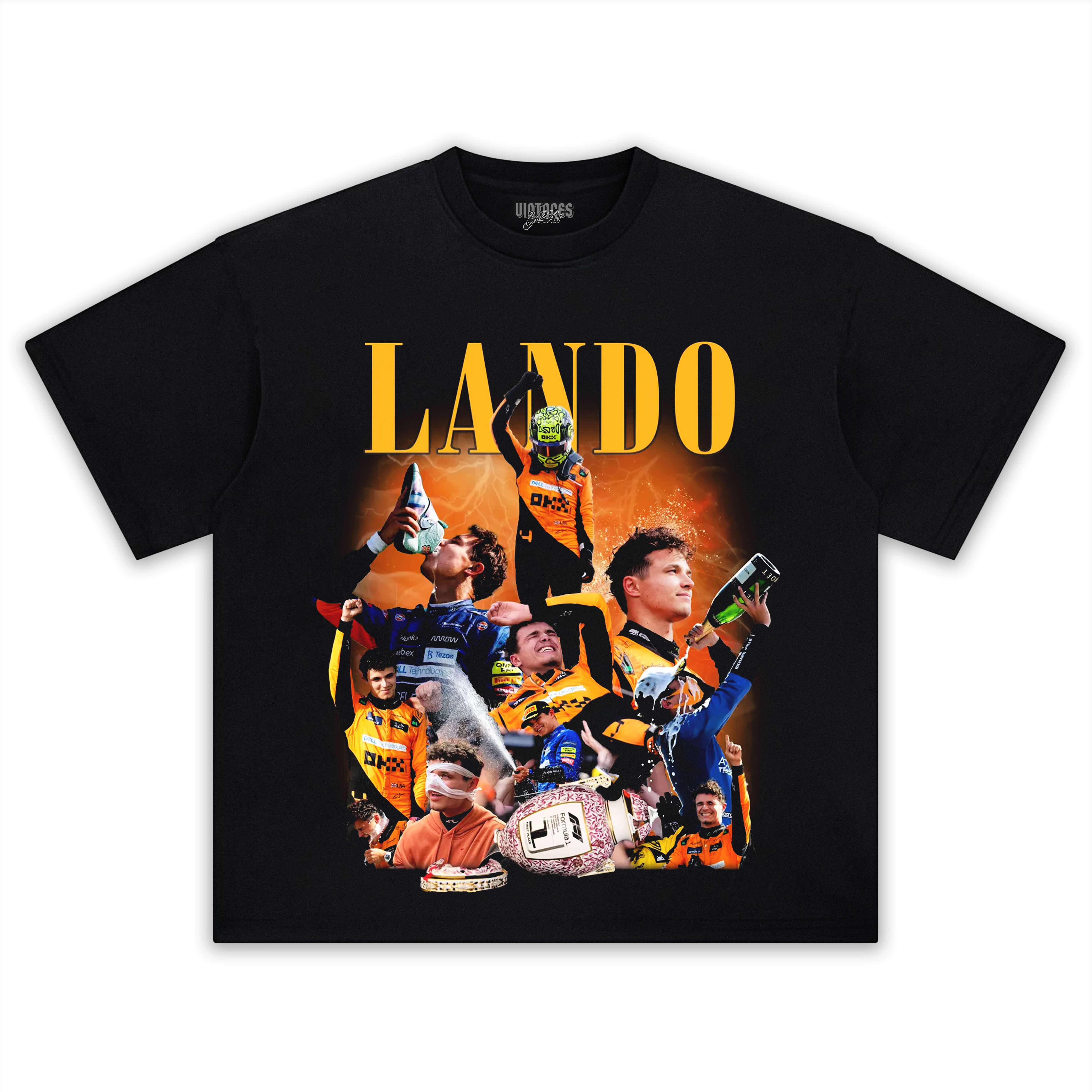 LANDO NORRIS - FORMULA1 LEGENDS - RACE WINNER MCLAREN TRIBUTE TEE & LS & HOODIE