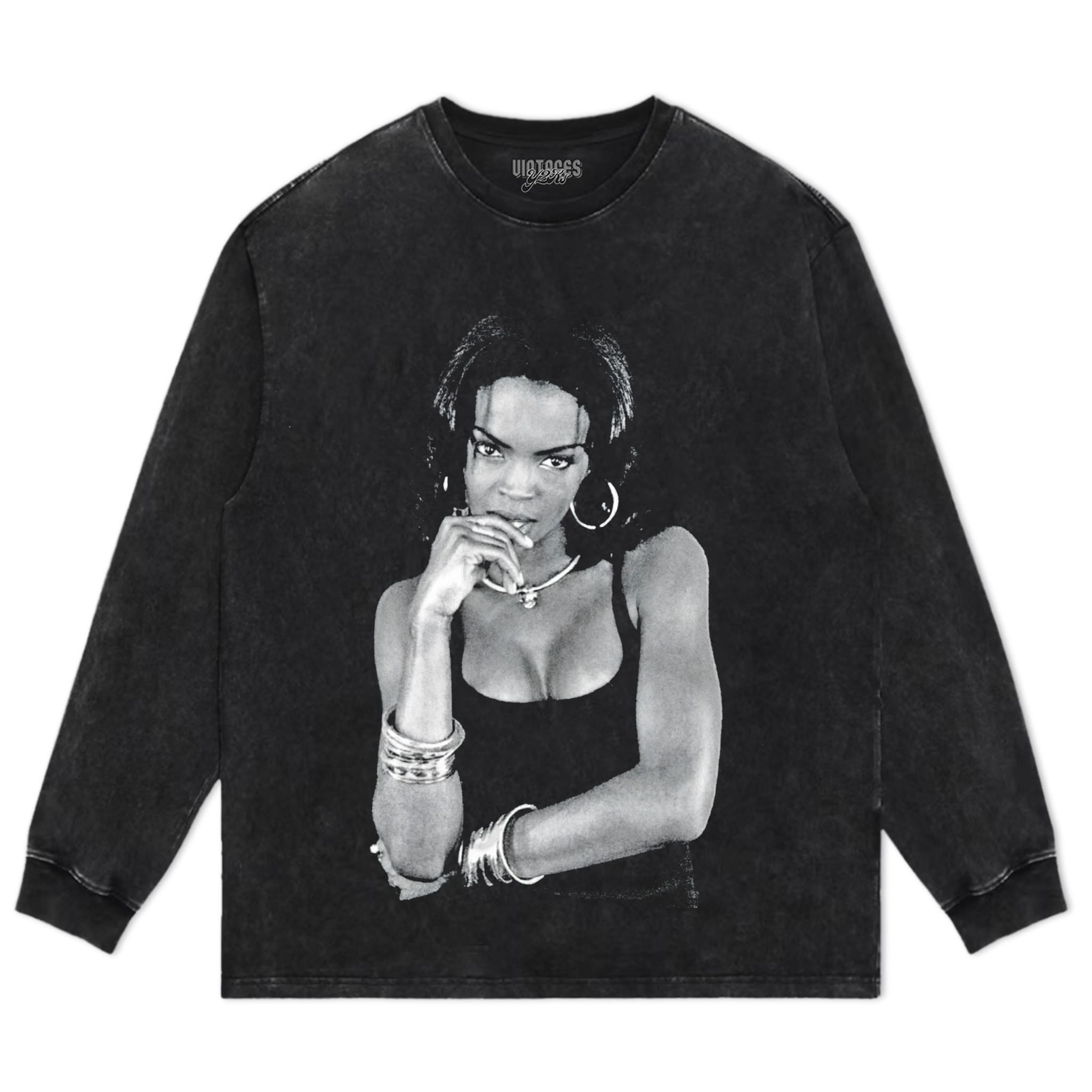 LAURYN HILL 80S 90S VINTAGE LOOK TANK TOP & TEE & LONG SLEEVE & LAYERED LS & HOODIE