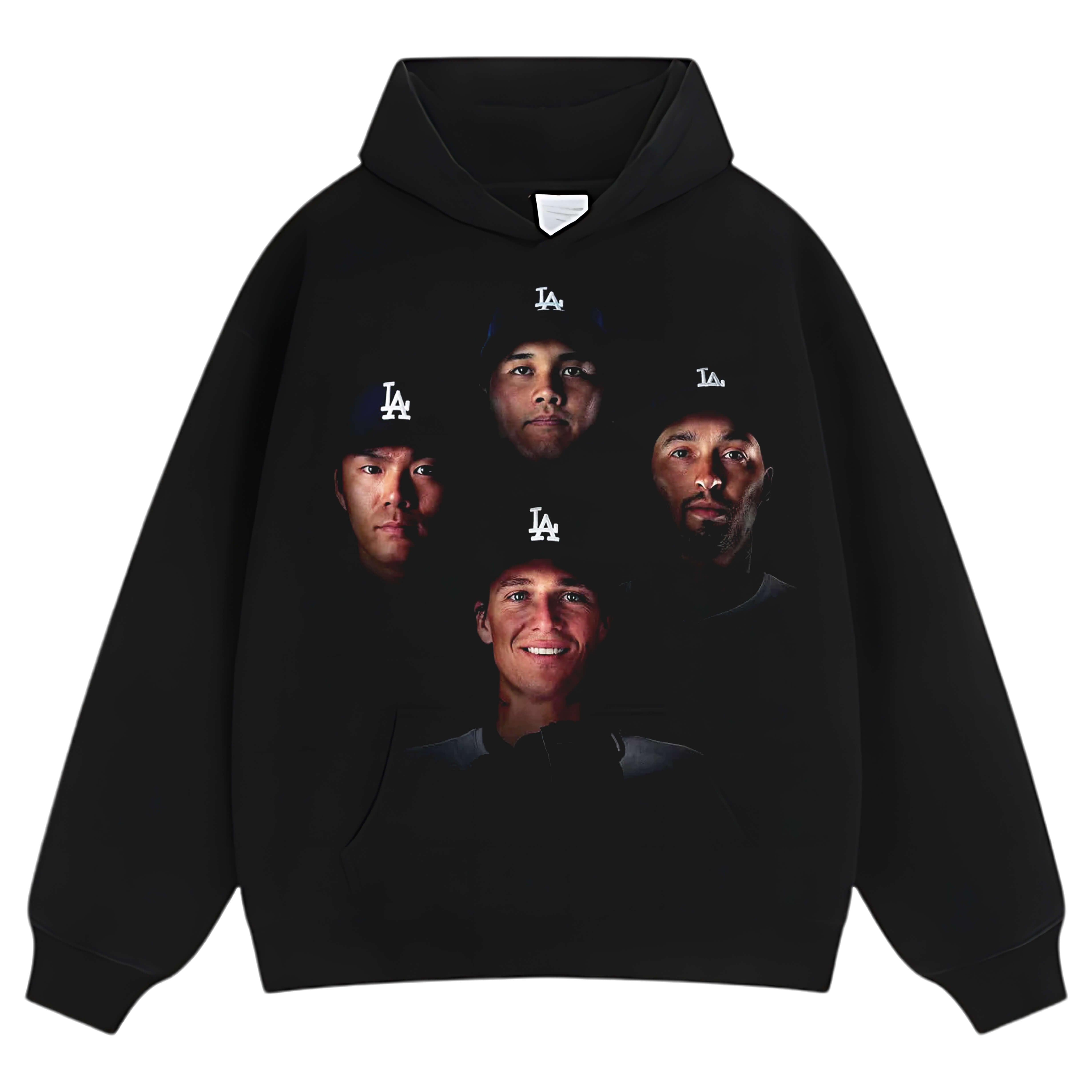 LA DODGERS FOUR TEE & LS & HOODIE