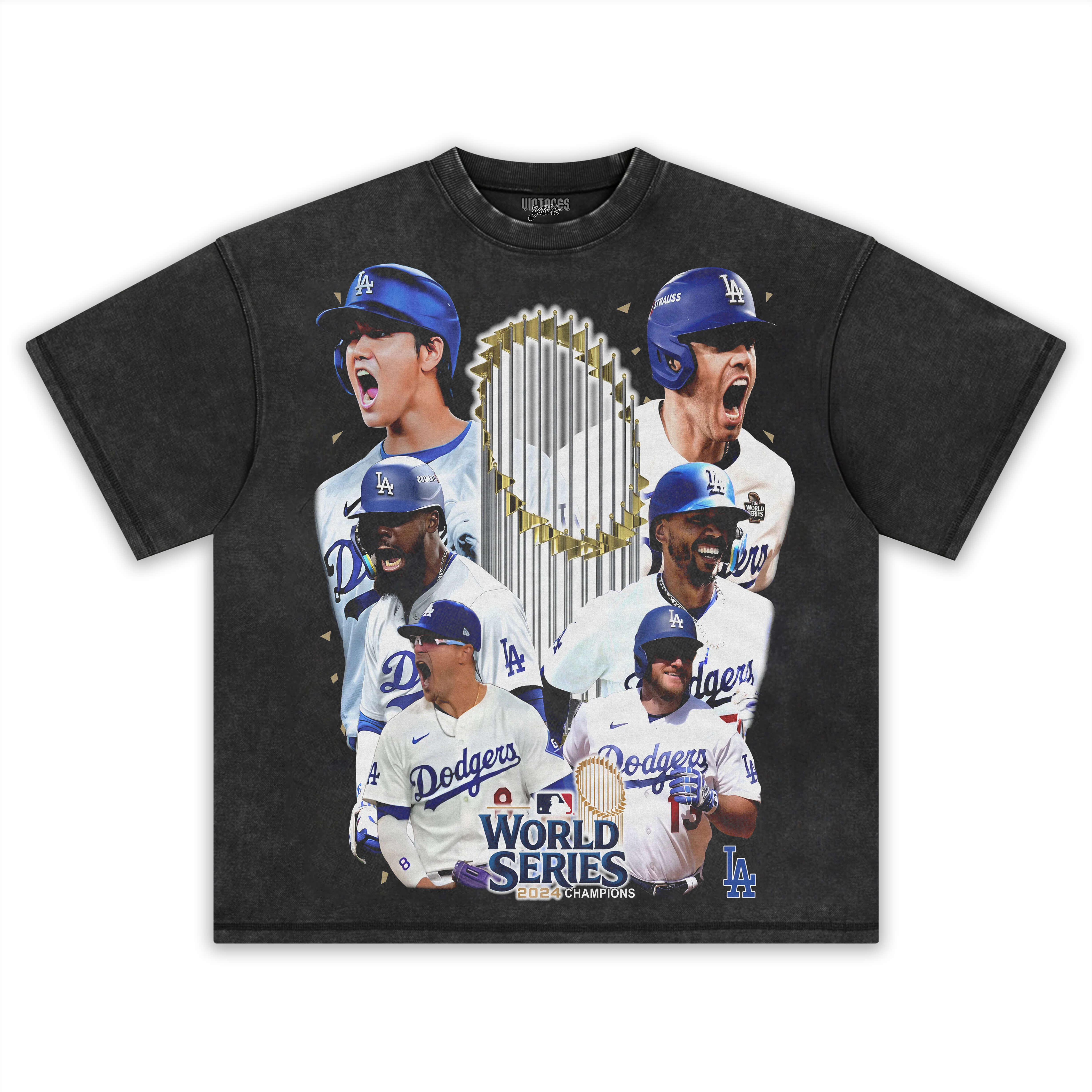 LA DODGERS WORLD SERIESCHAMPIONS 2024 GRAPHIC TEE & LS & HOODIE