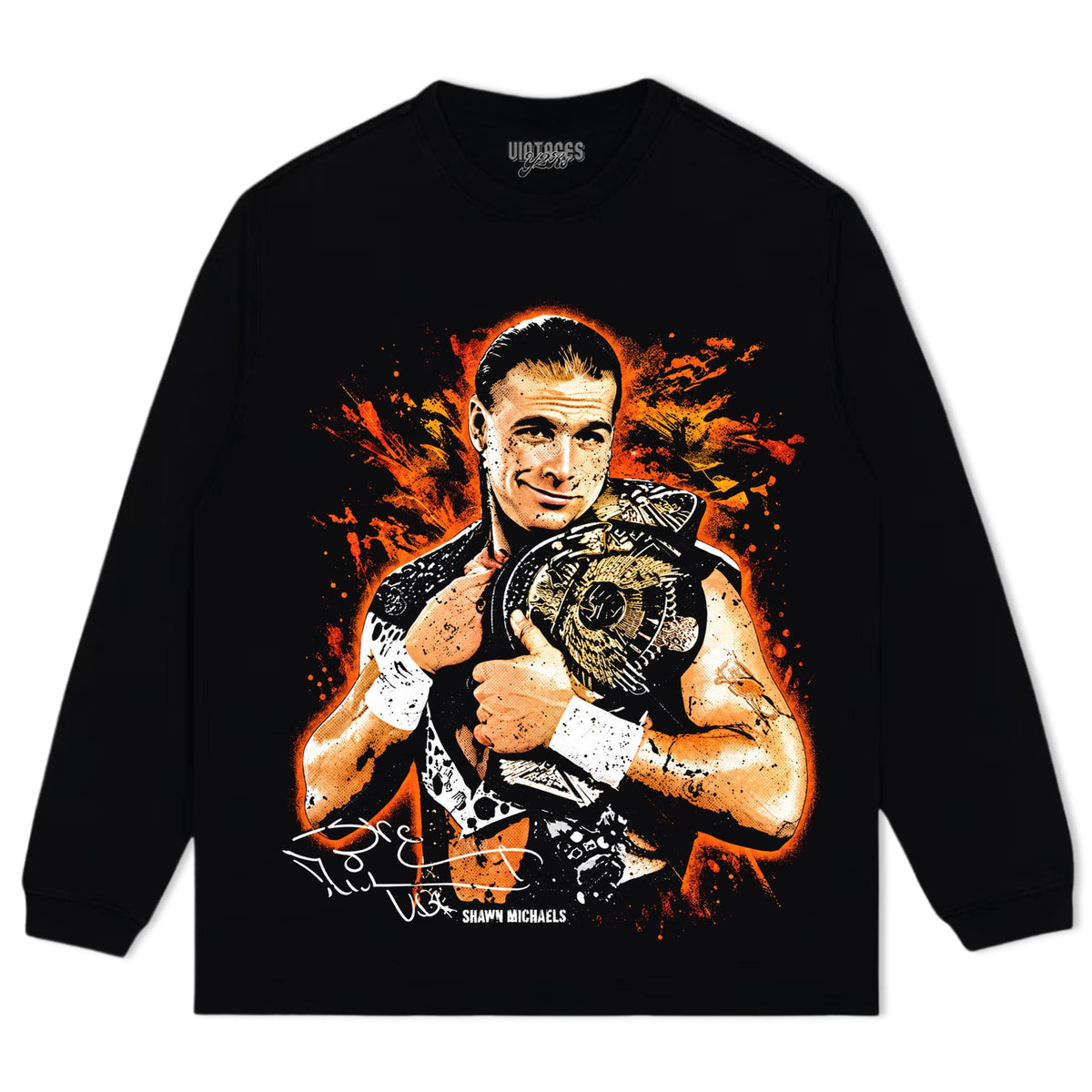 LA KNIGHT UNITED STATES CHAMPION GOLD TANK TOP & TEE & LONG SLEEVE & LAYERED LS & HOODIE