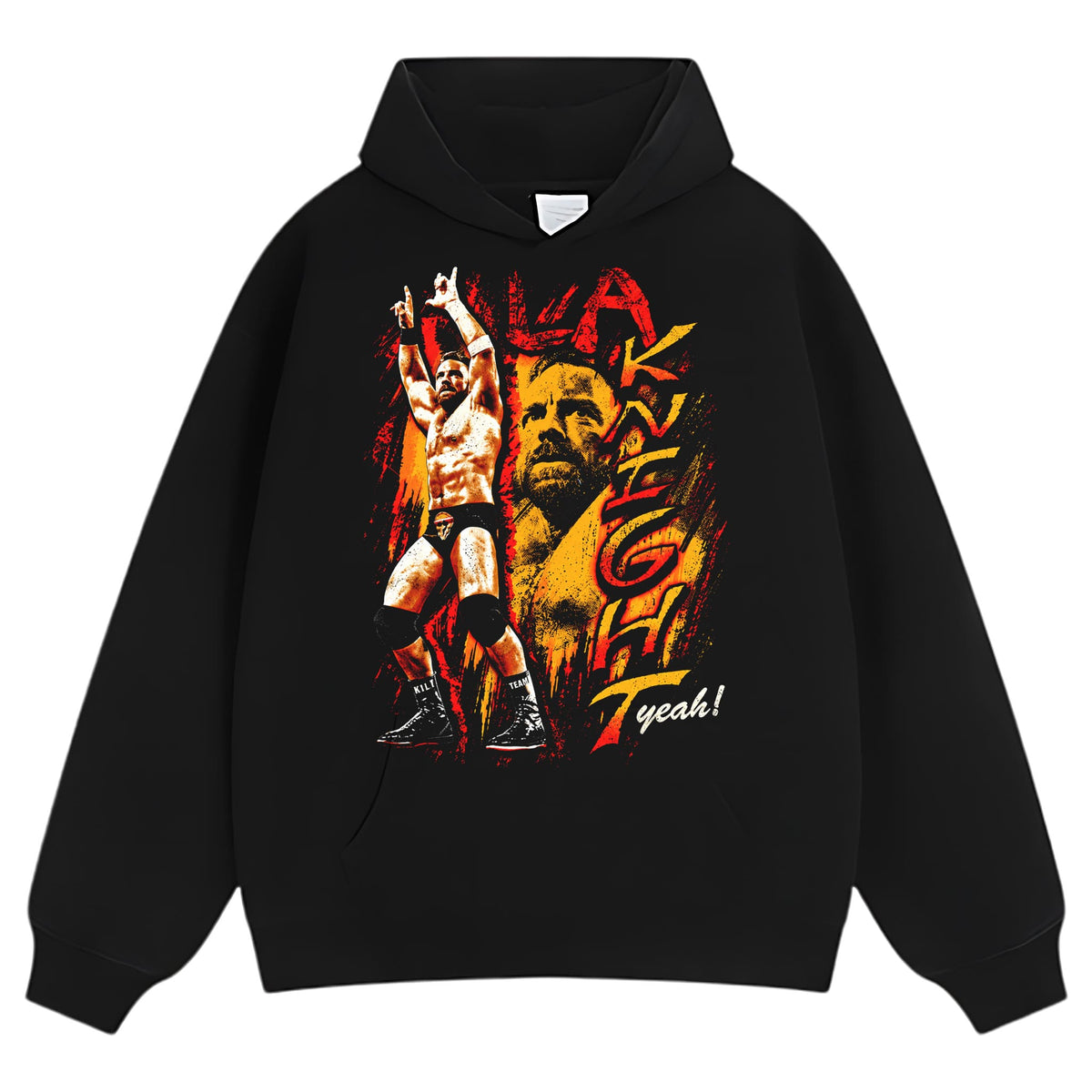 LA KNIGHT YEAH GRUNGE WWE TANK TOP & TEE & LONG SLEEVE & LAYERED LS & HOODIE