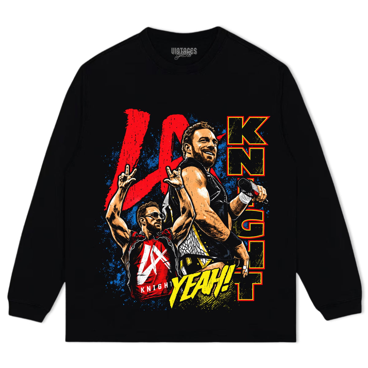 LA KNIGHT YEAH WWE TANK TOP & TEE & LONG SLEEVE & LAYERED LS & HOODIE