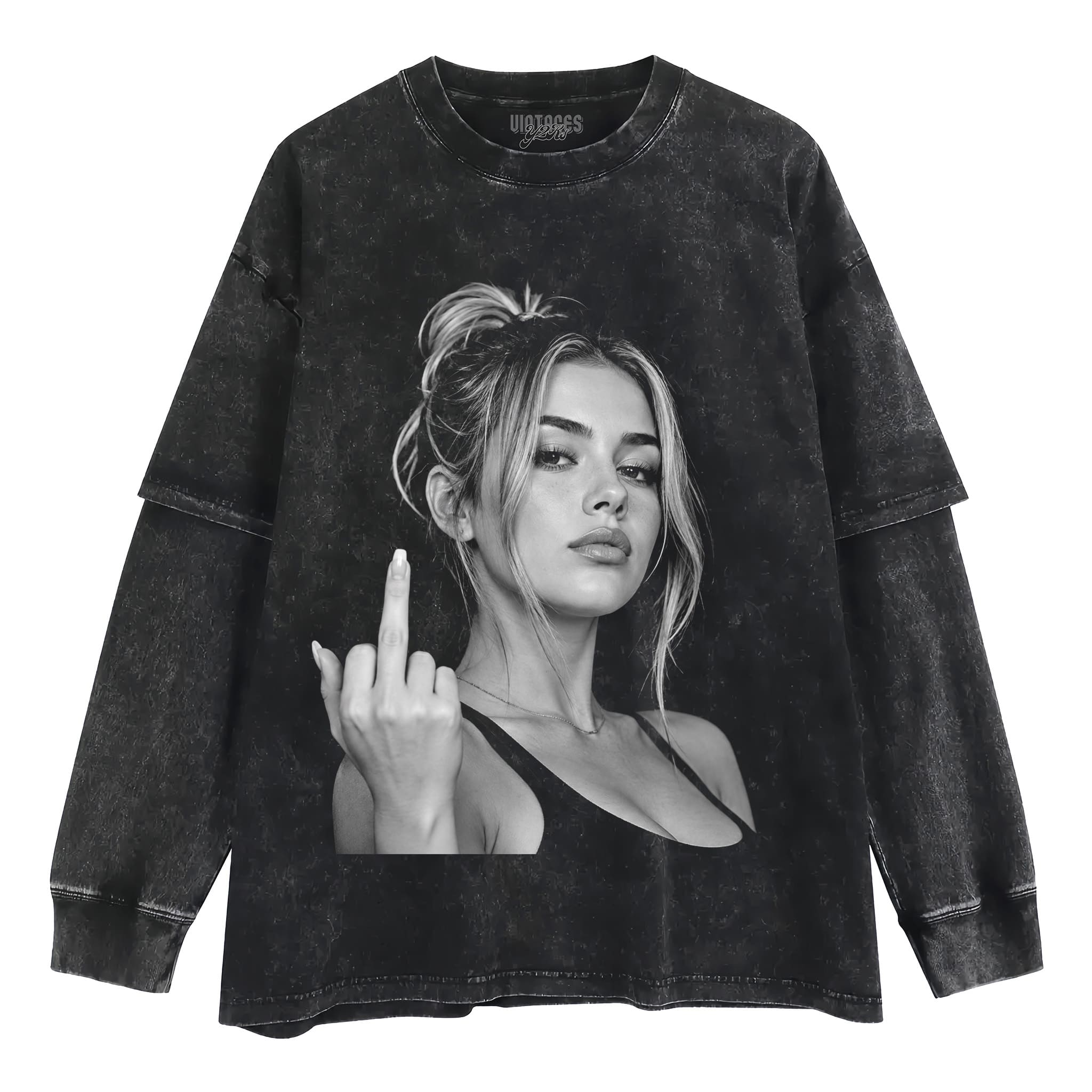 LEAH HALTON TANK TOP & TEE & LONG SLEEVE & LAYERED LS & HOODIE