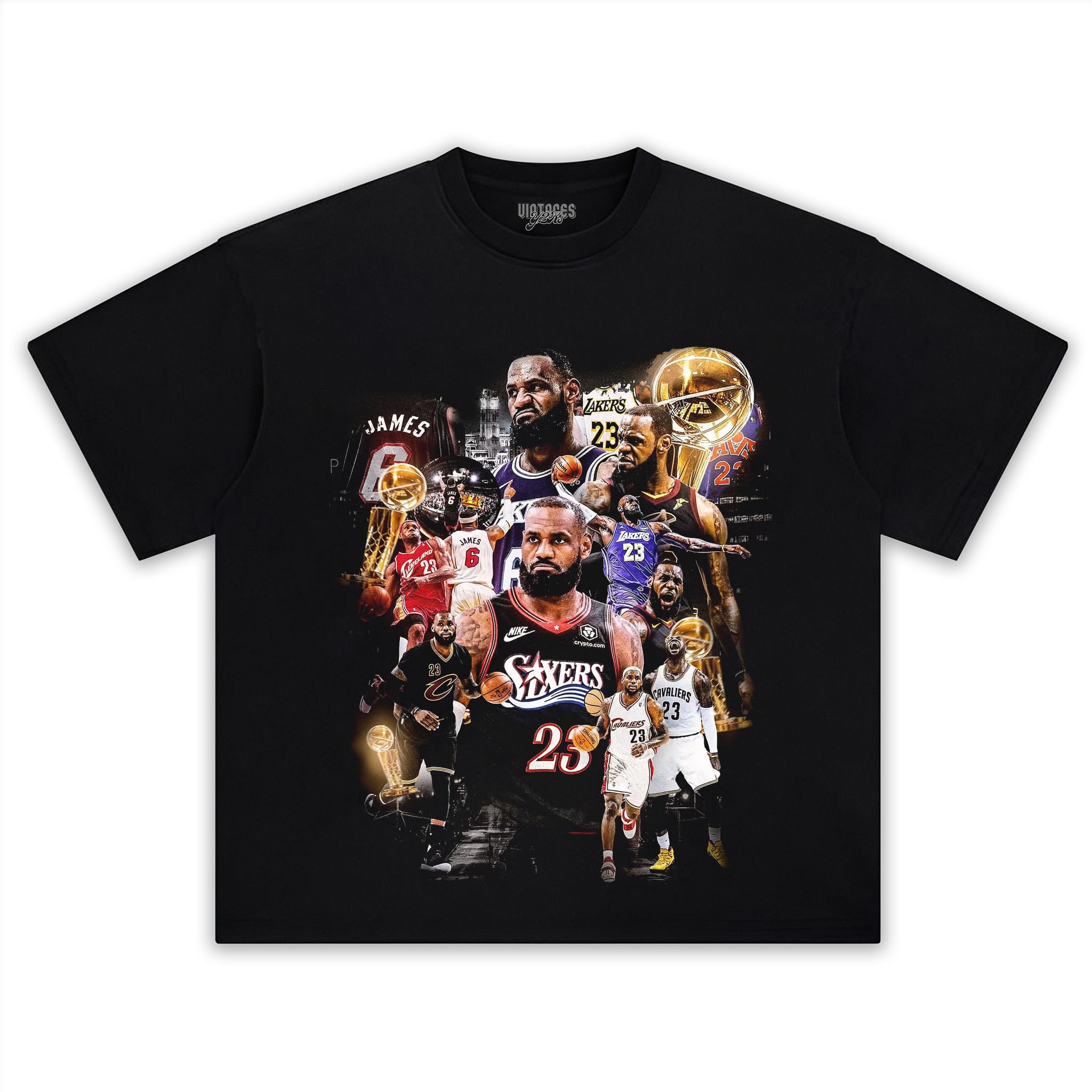 LEBRON JAMES 76ERS VB TANK TOP & TEE & LONG SLEEVE & LAYERED LS & HOODIE