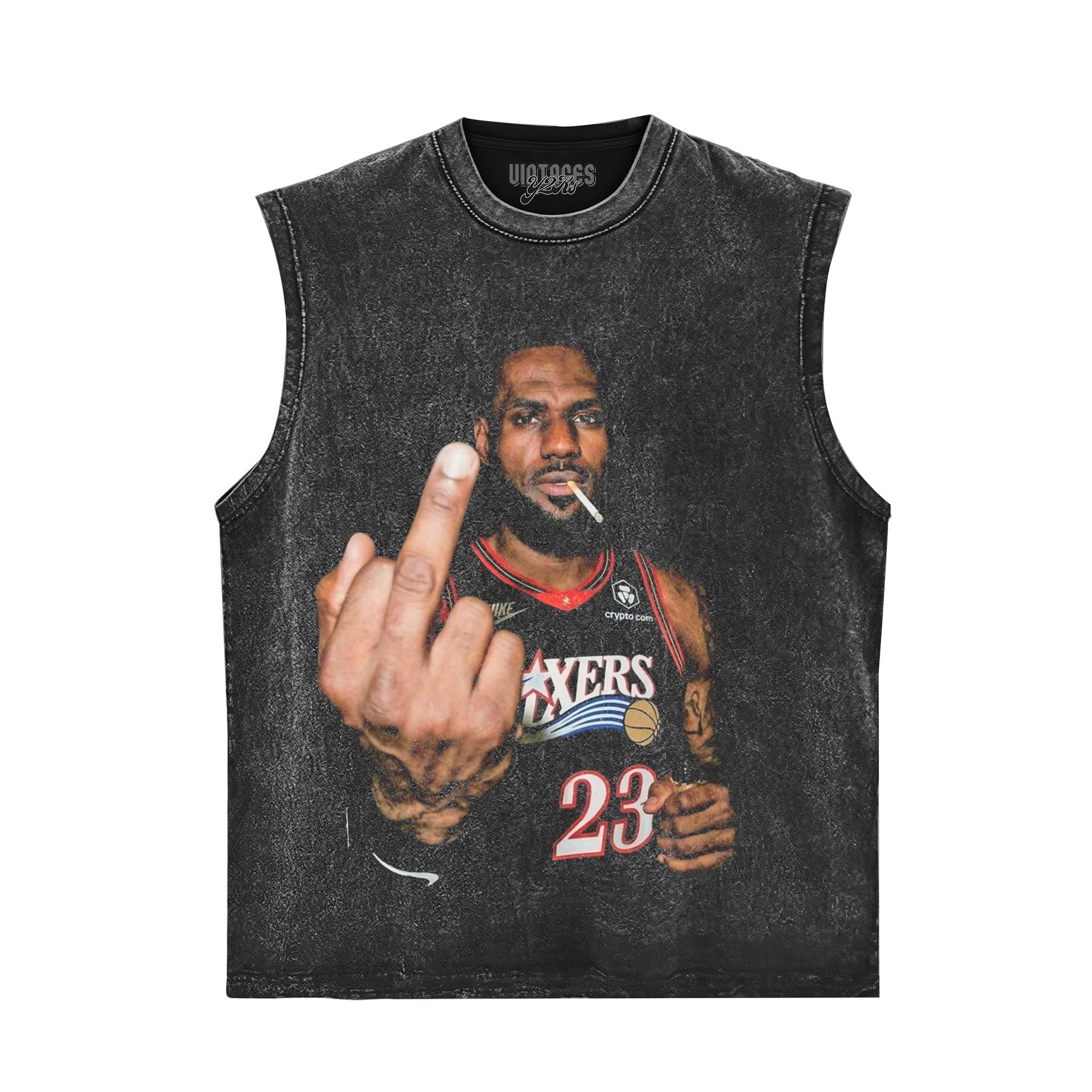 LEBRON JAMES PHILADELPHIA 76ERS GRAPHIC VA TANK TOP & TEE & LONG SLEEVE & LAYERED LS & HOODIE