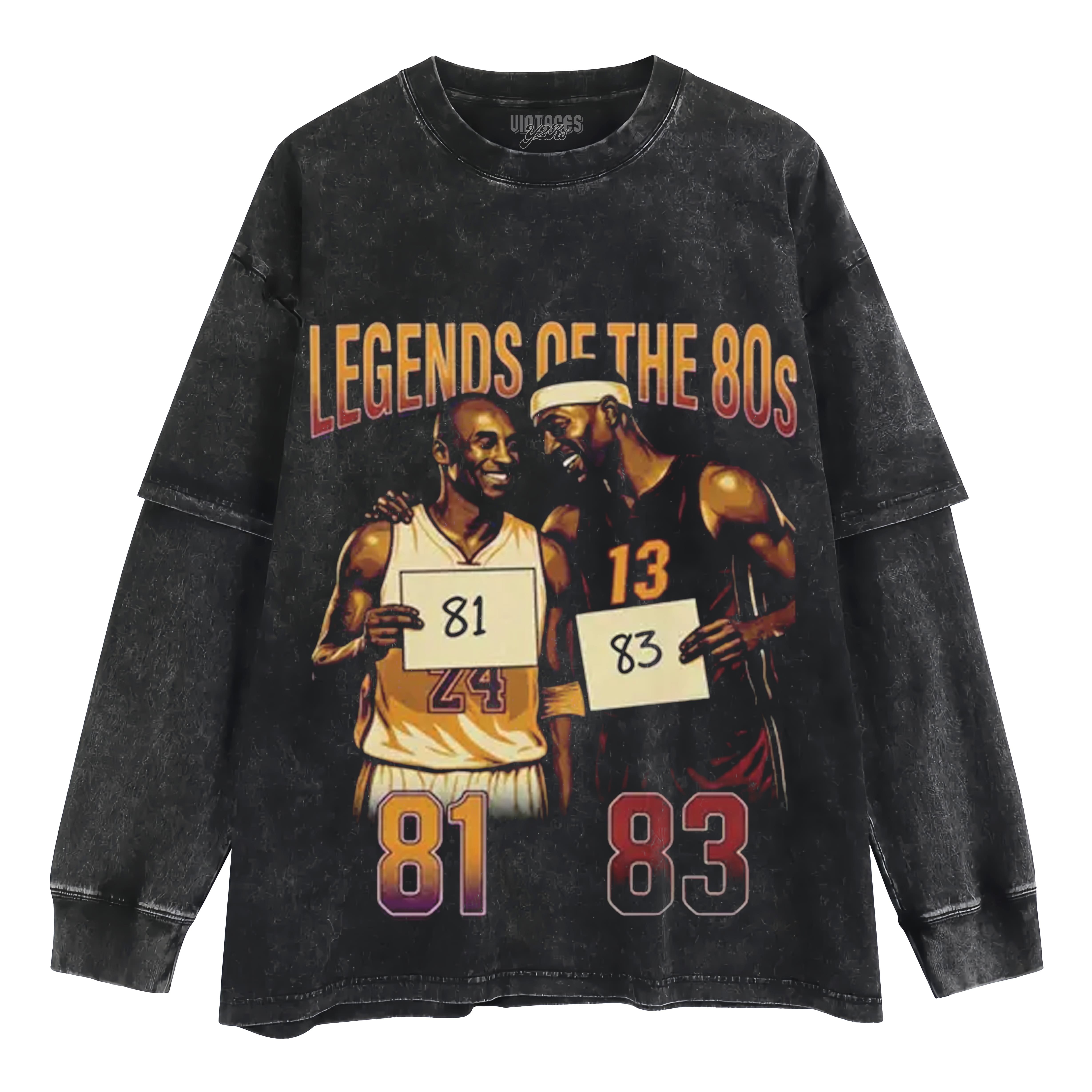 LEGENDS OF THE 80S LAYERED LONG SLEEVE