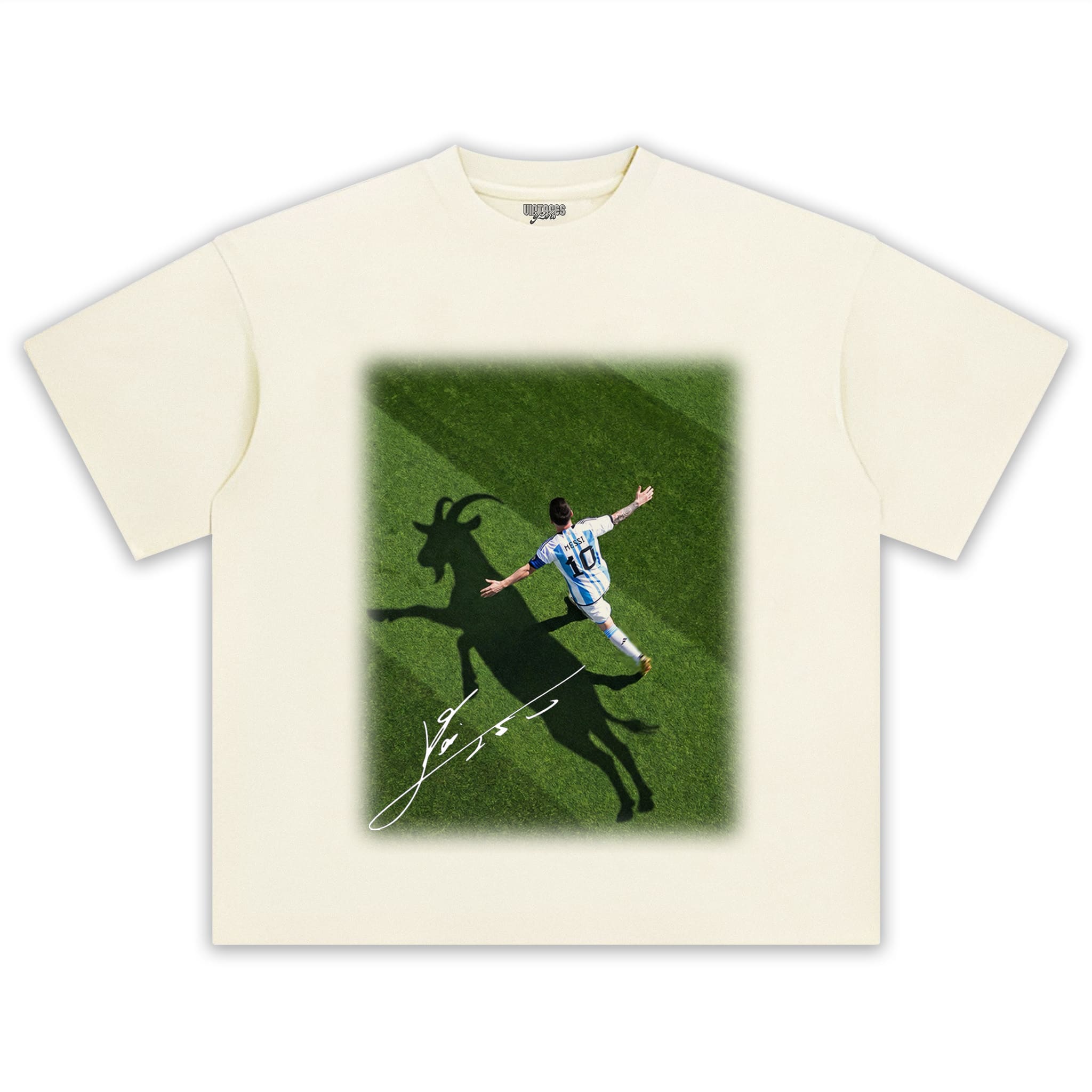 LEO MESSI - GOAT TANK TOP & TEE & LONG SLEEVE & LAYERED LS & HOODIE