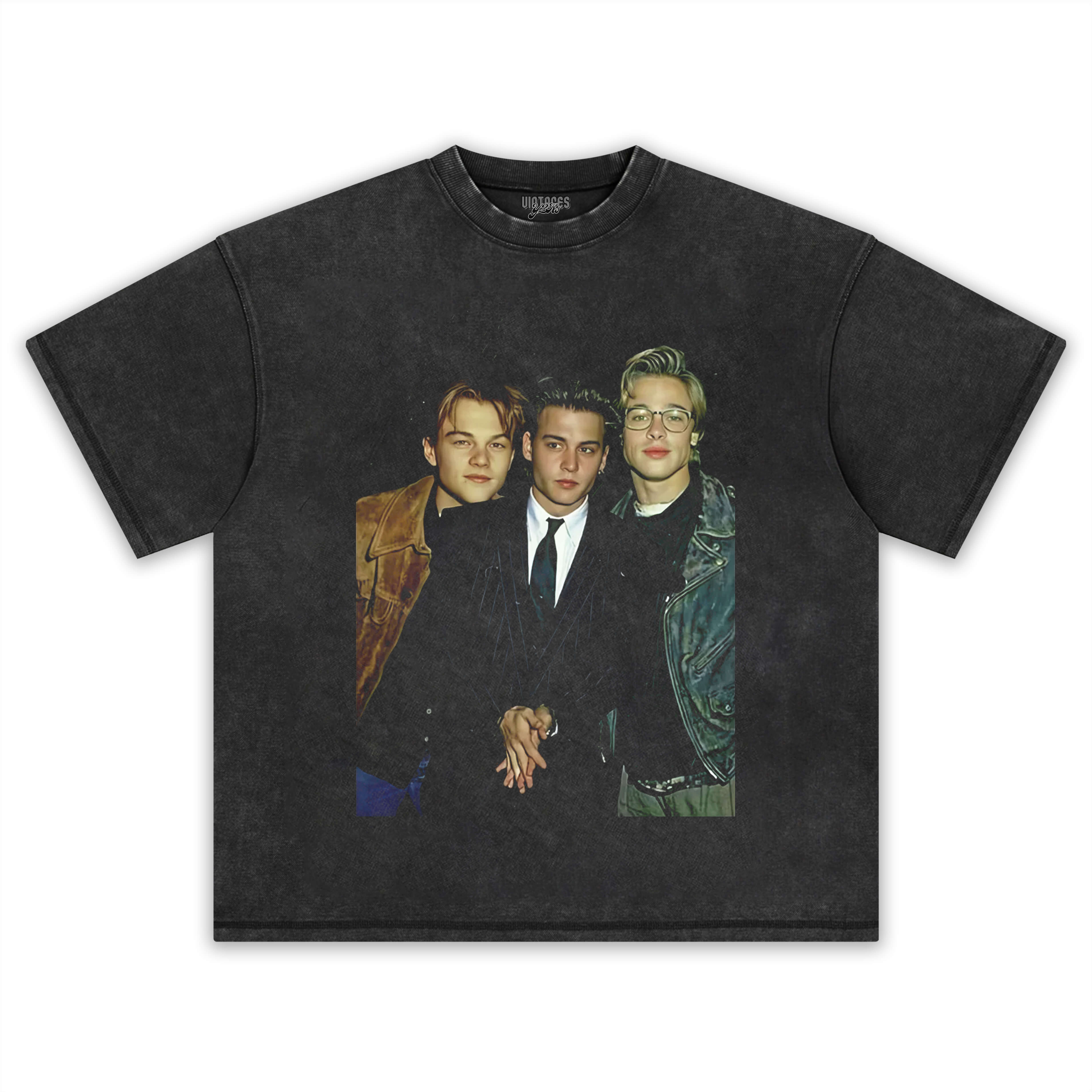 LEONARDO DICAPRIO & JOHNNY DEPP & BRAD PITT TEE