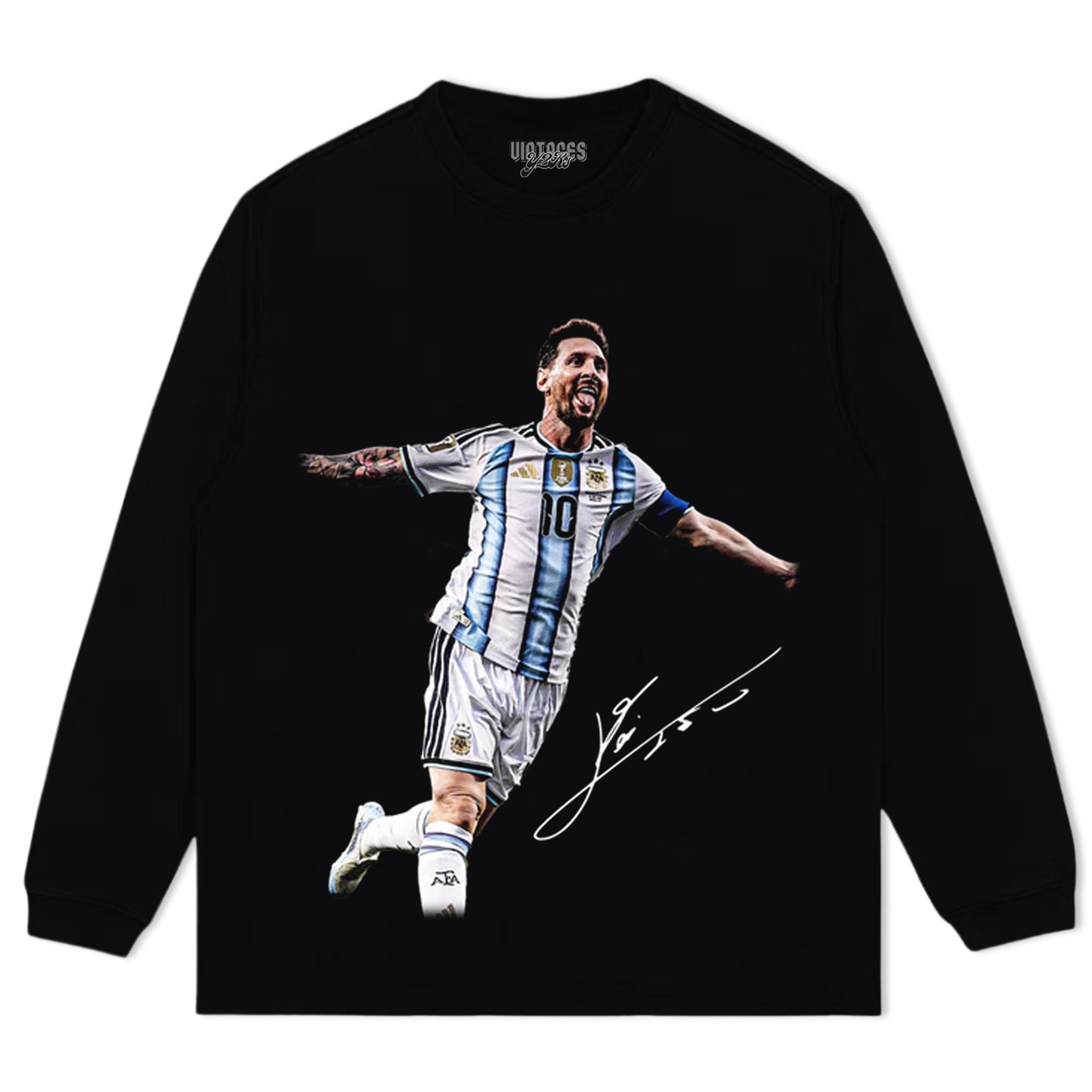 LEO MESSI - HAT TRICK TANK TOP & TEE & LONG SLEEVE & LAYERED LS & HOODIE