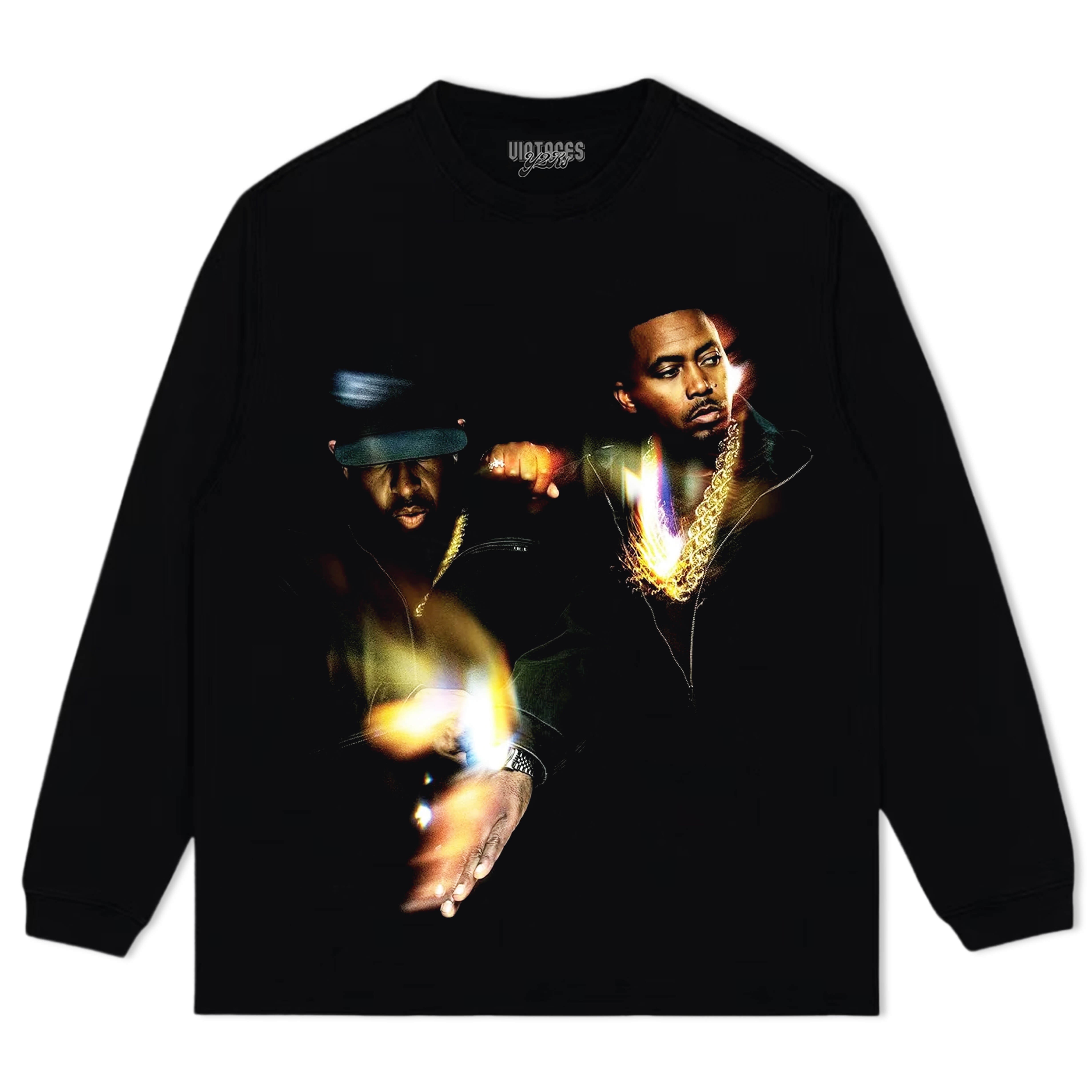 LIGHT-YEARS & NAS AND DJ PREMIER V2 TEE & LS & HOODIE