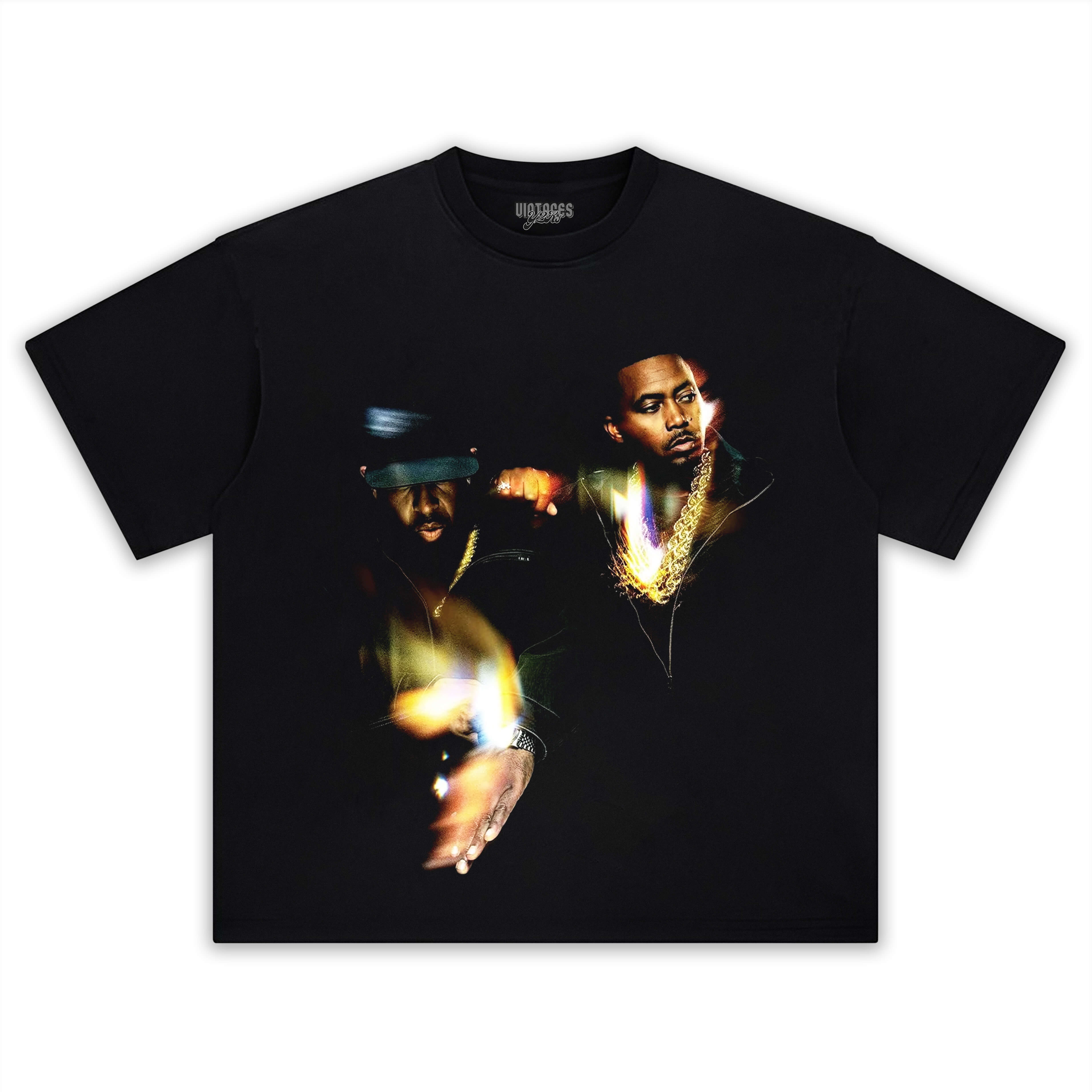 LIGHT-YEARS & NAS AND DJ PREMIER V2 TEE & LS & HOODIE