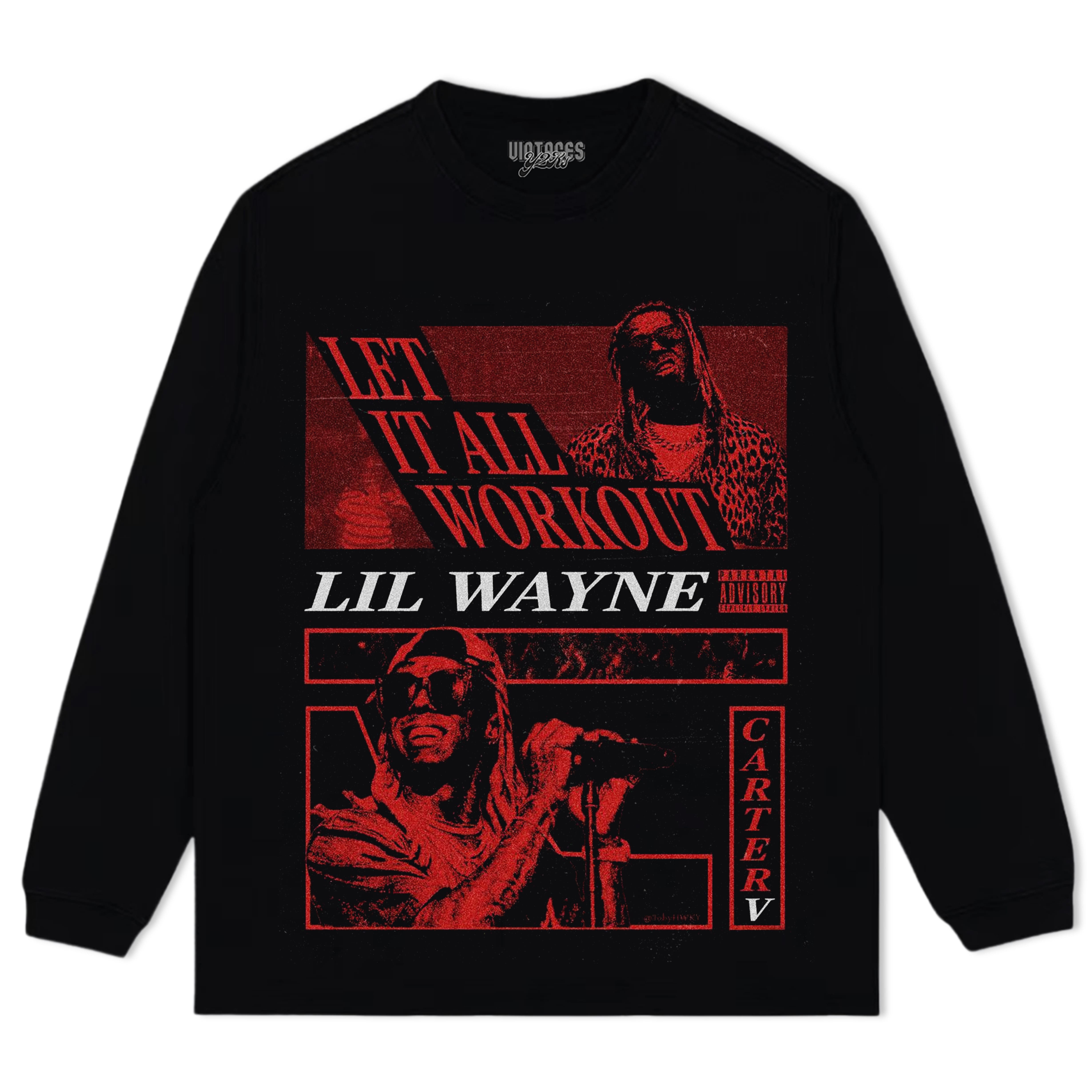 LIL WAYNE - 2026 VINTAGE V2 TEE & LS & HOODIE