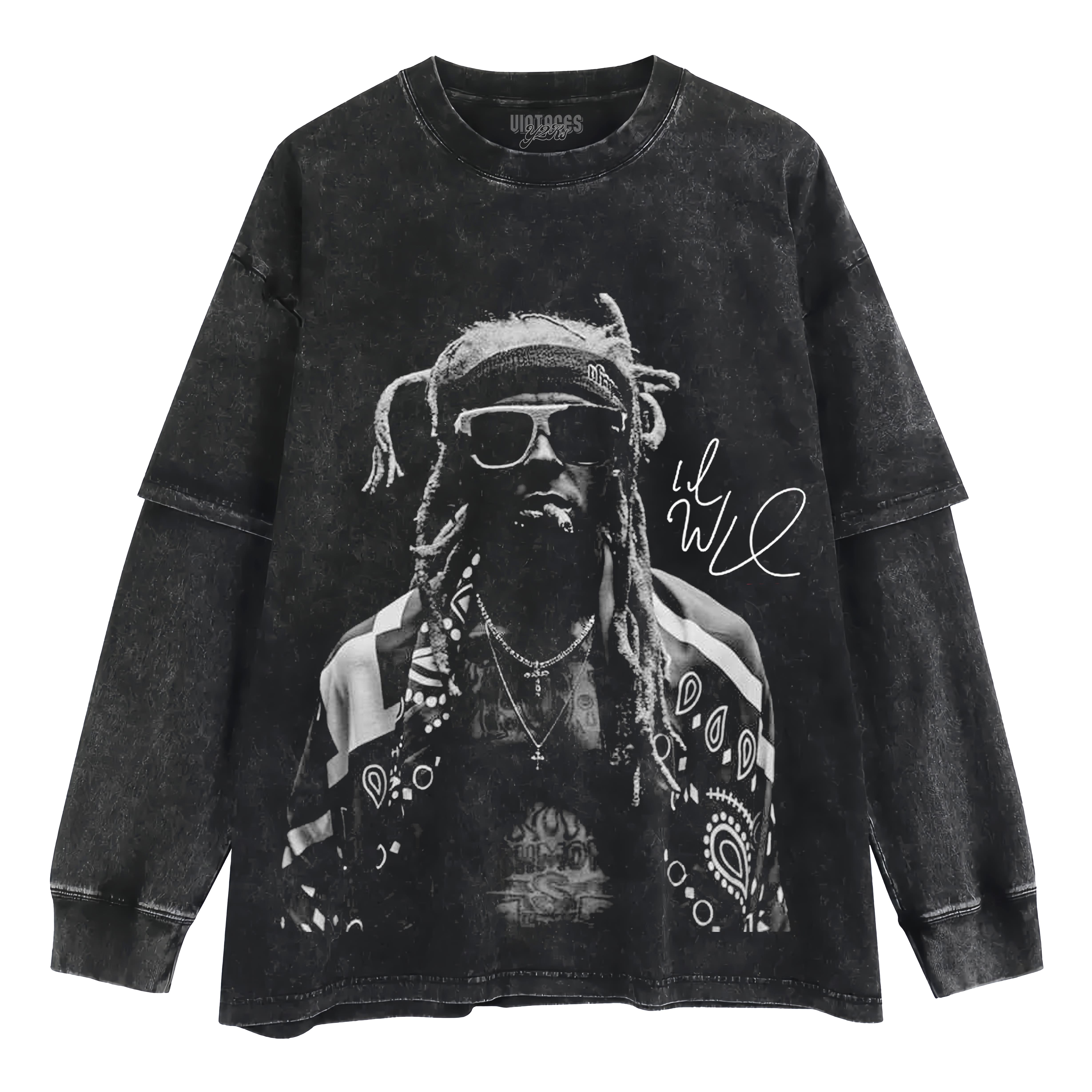 LIL WAYNE - 2026 VINTAGE V3 LAYERED LONG SLEEVE