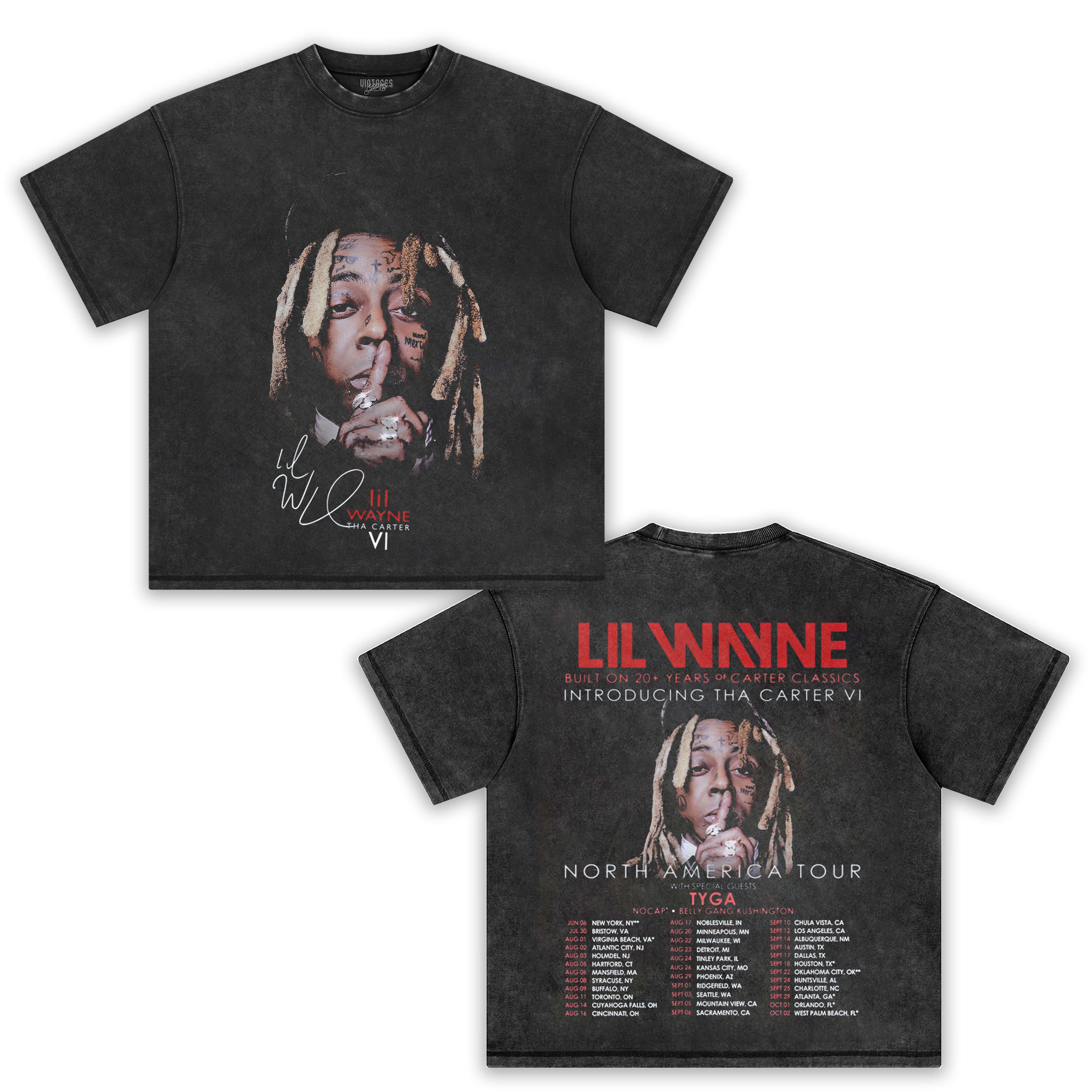 LIL WAYNE - 20+ YEARS OF CARTER CLASSICS TOUR V2 TEE