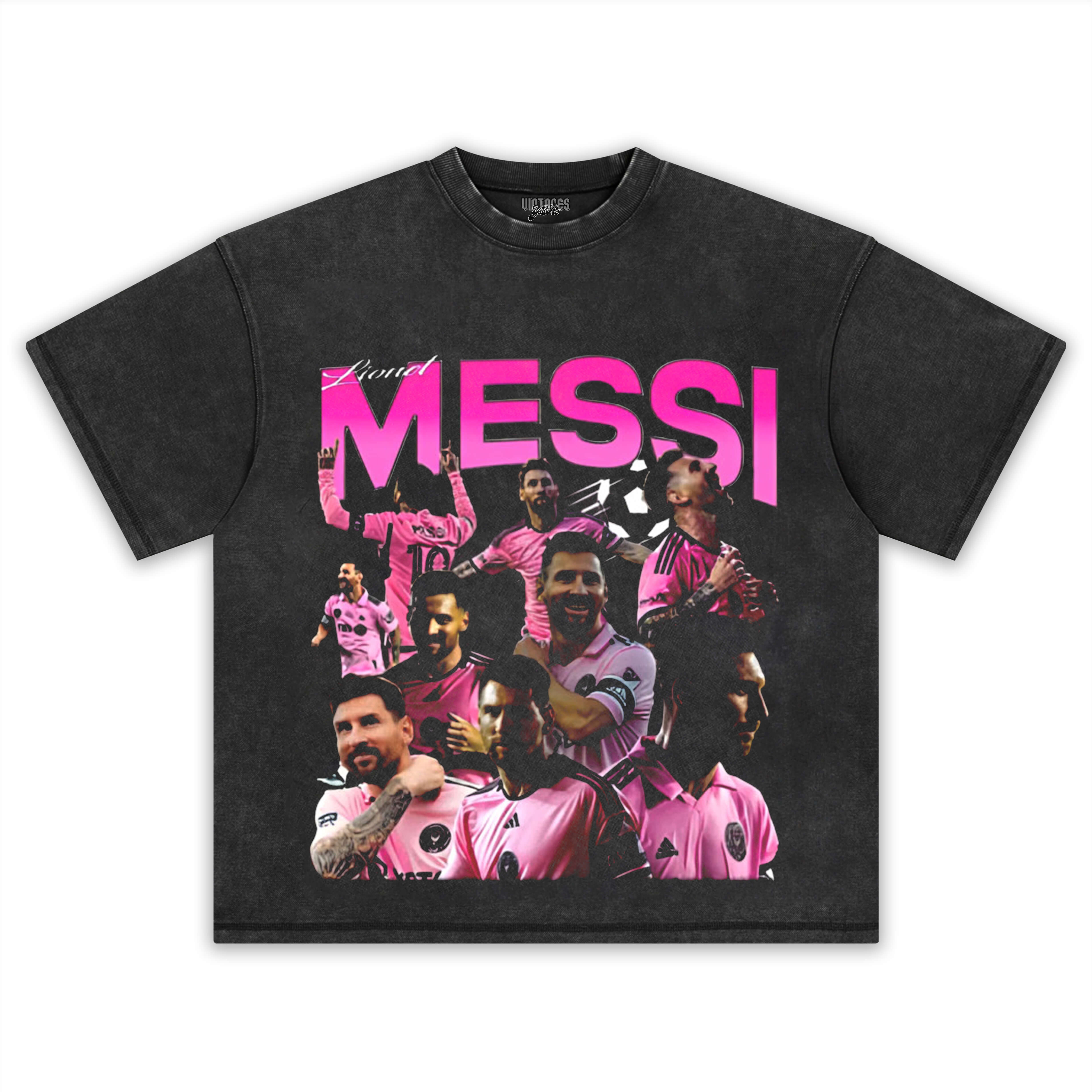 LIONEL MESSI MIAMI COLLAGE TEE & LS & HOODIE