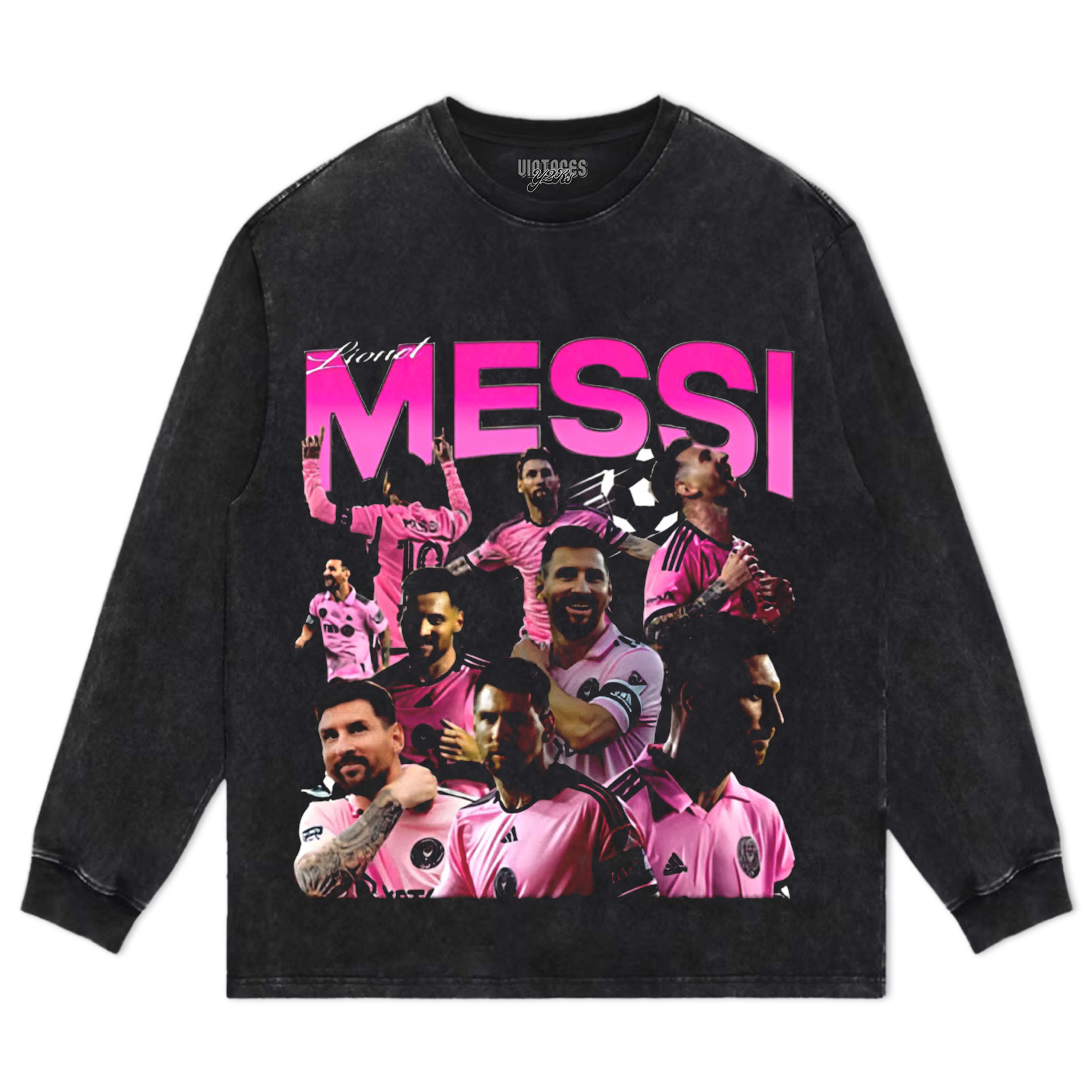 LIONEL MESSI MIAMI COLLAGE TEE & LS & HOODIE