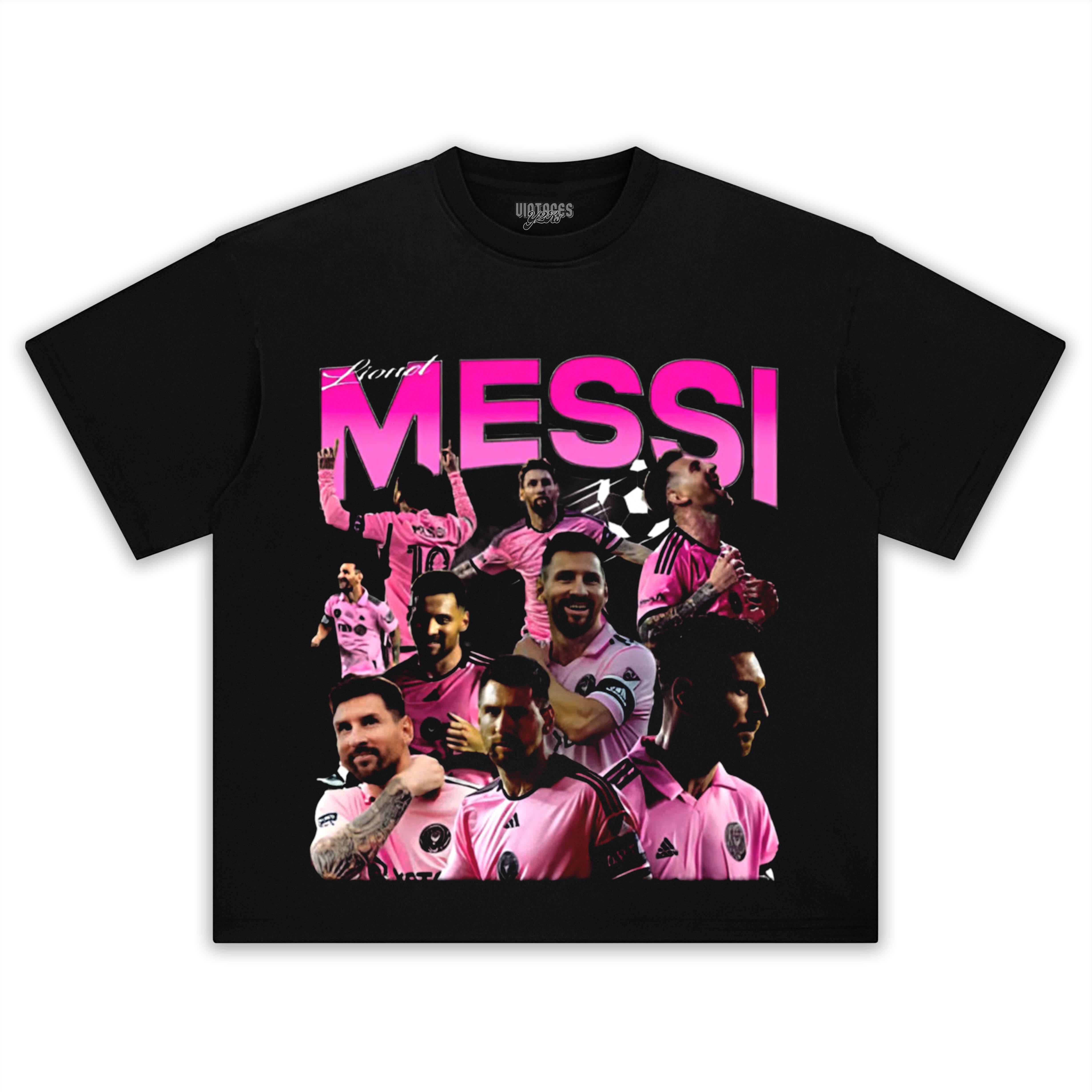 LIONEL MESSI MIAMI COLLAGE TEE & LS & HOODIE