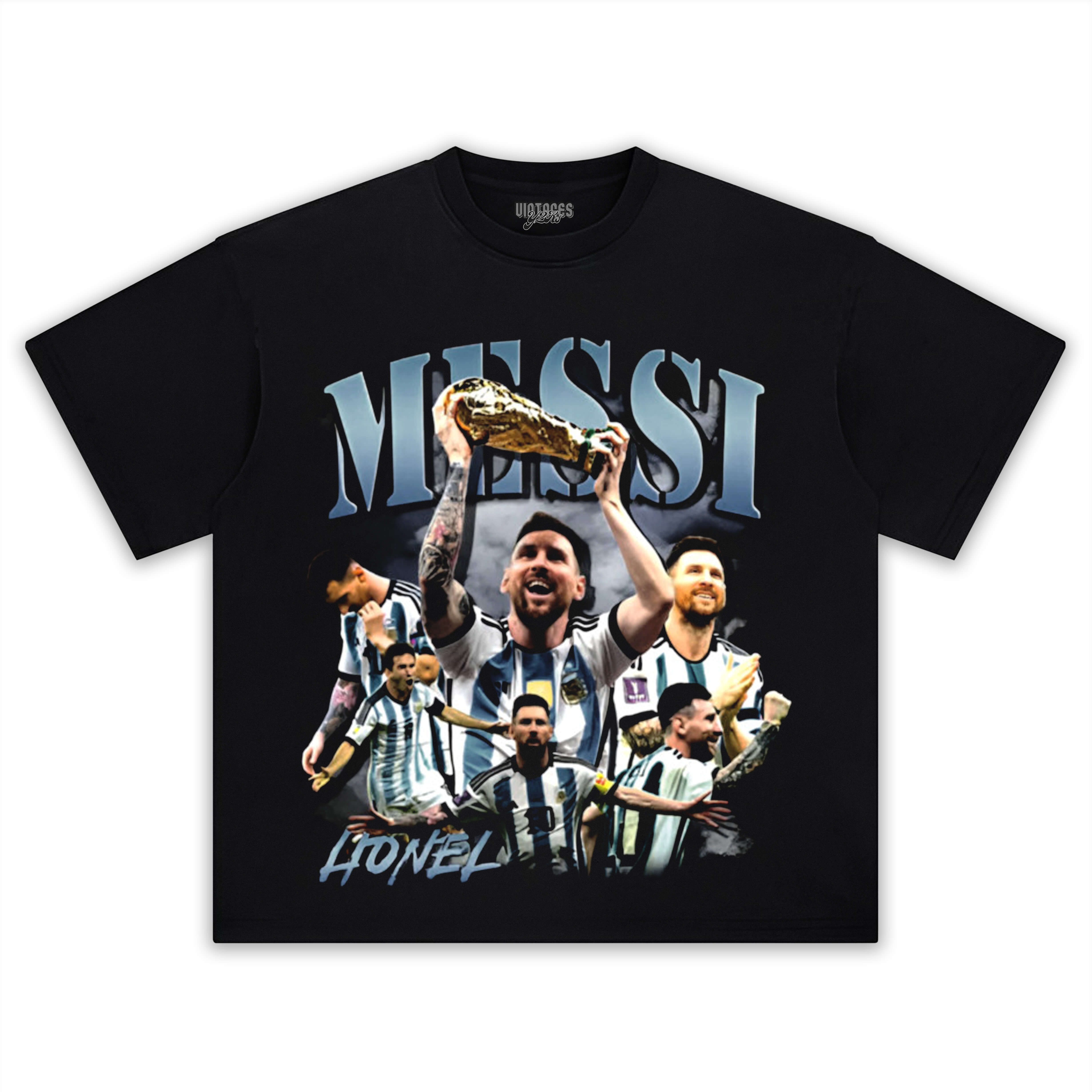 LIONEL MESSI RETRO COLLAGE TEE & LS & HOODIE