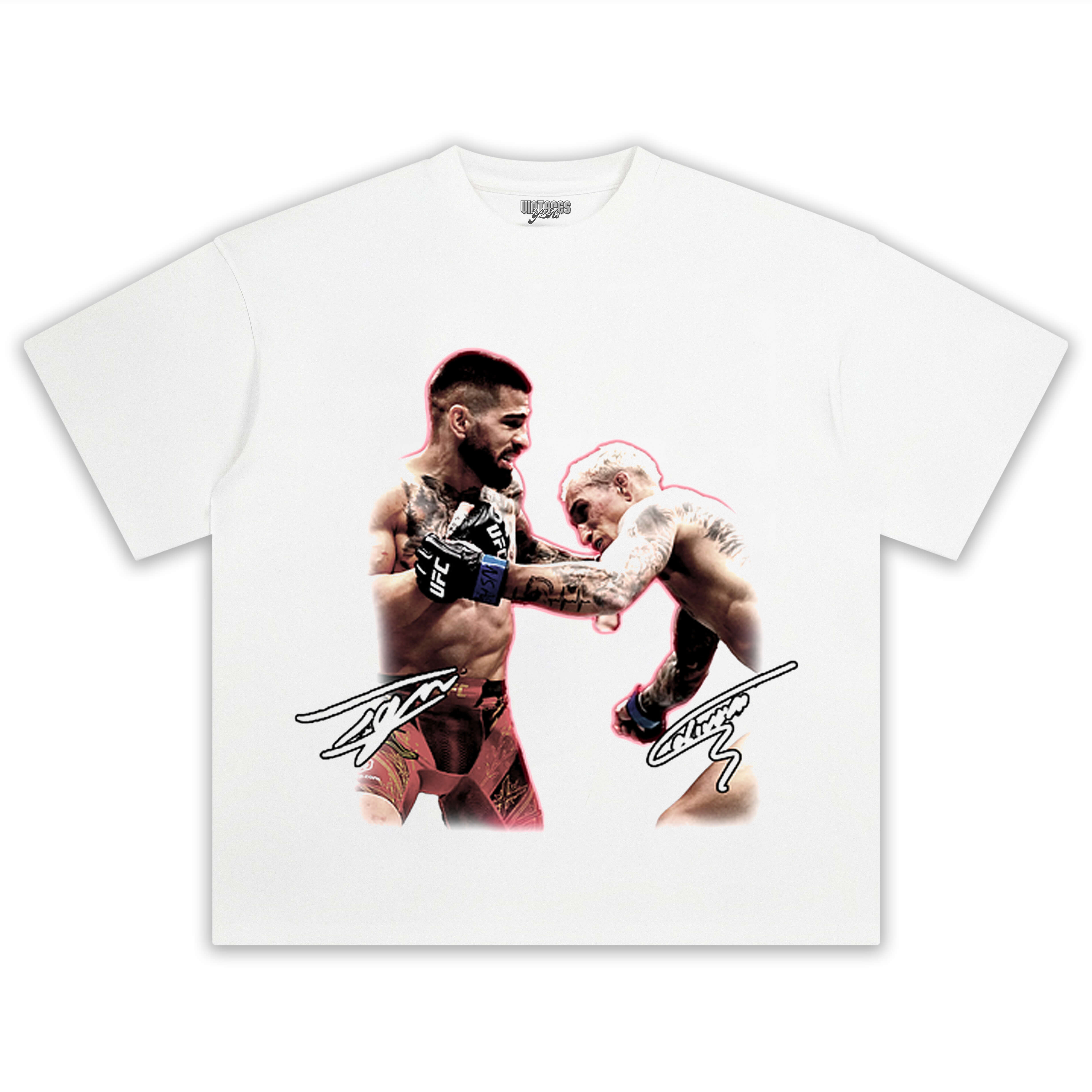 LLIA TOPURIA & CHARLES OLIVEIRA TEE