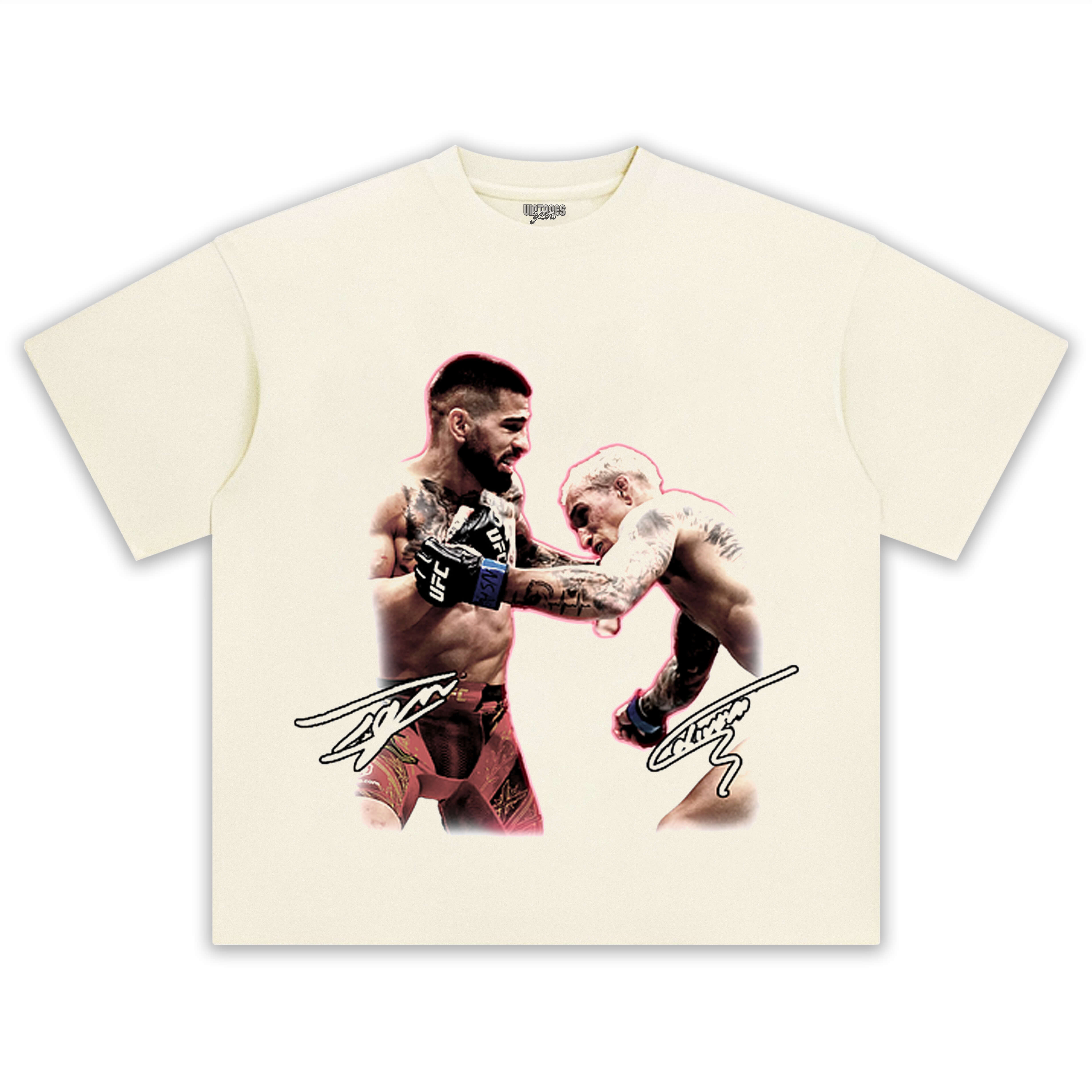 LLIA TOPURIA & CHARLES OLIVEIRA TEE