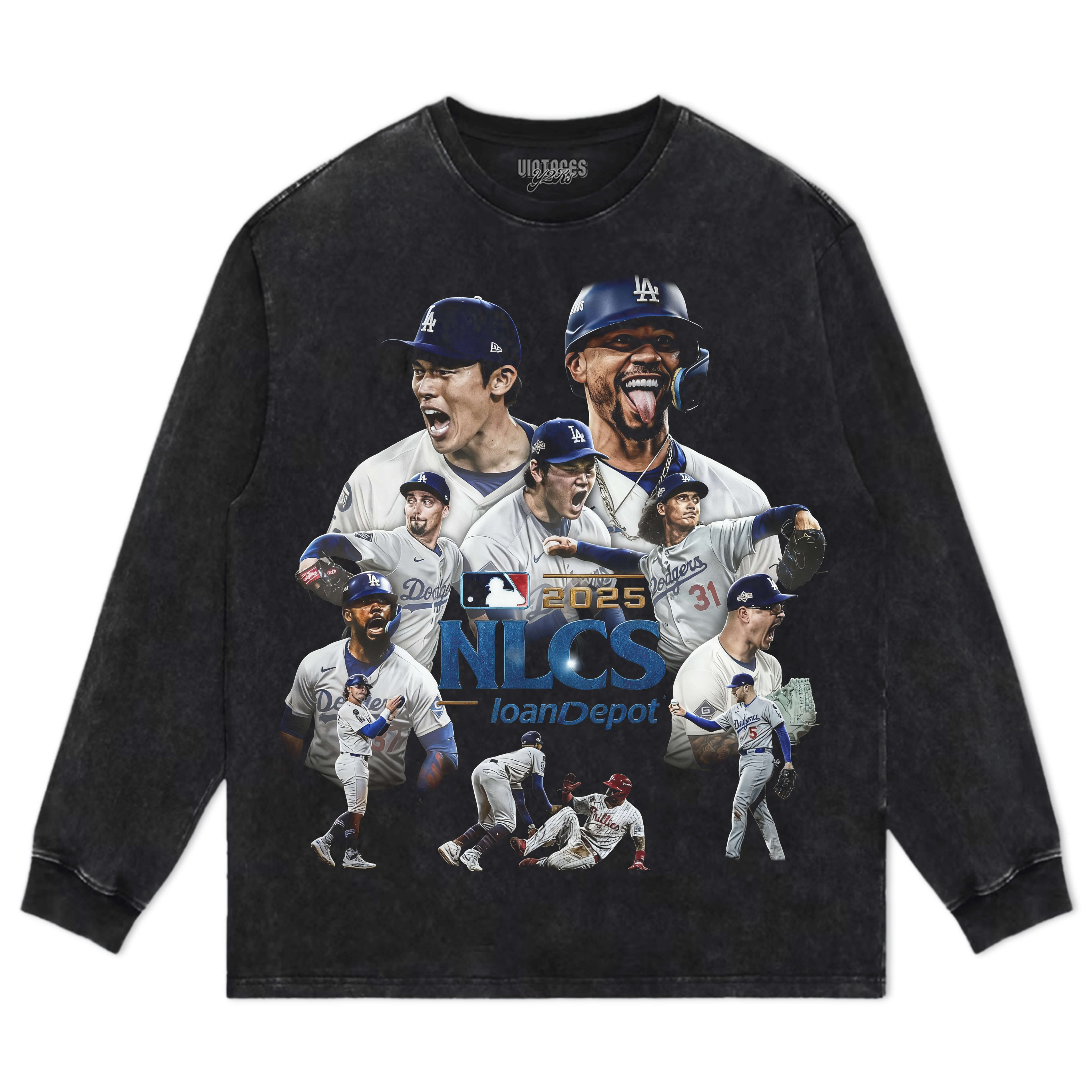 LOS ANGELES DODGERS D1 TEE & LS & HOODIE