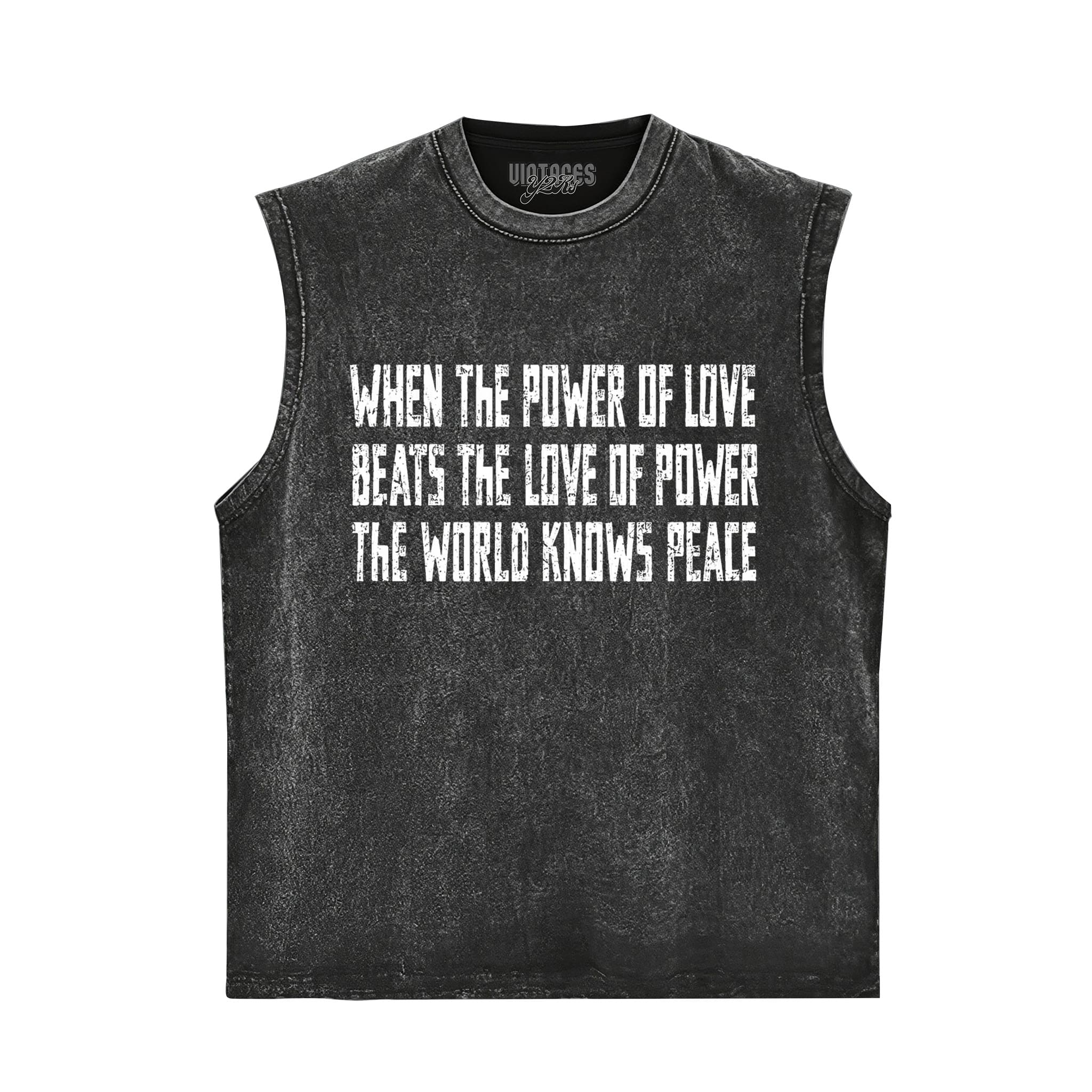LOVE OVER POWER WORLD PEACE V2 TANK TOP & TEE & LONG SLEEVE & LAYERED LS & HOODIE