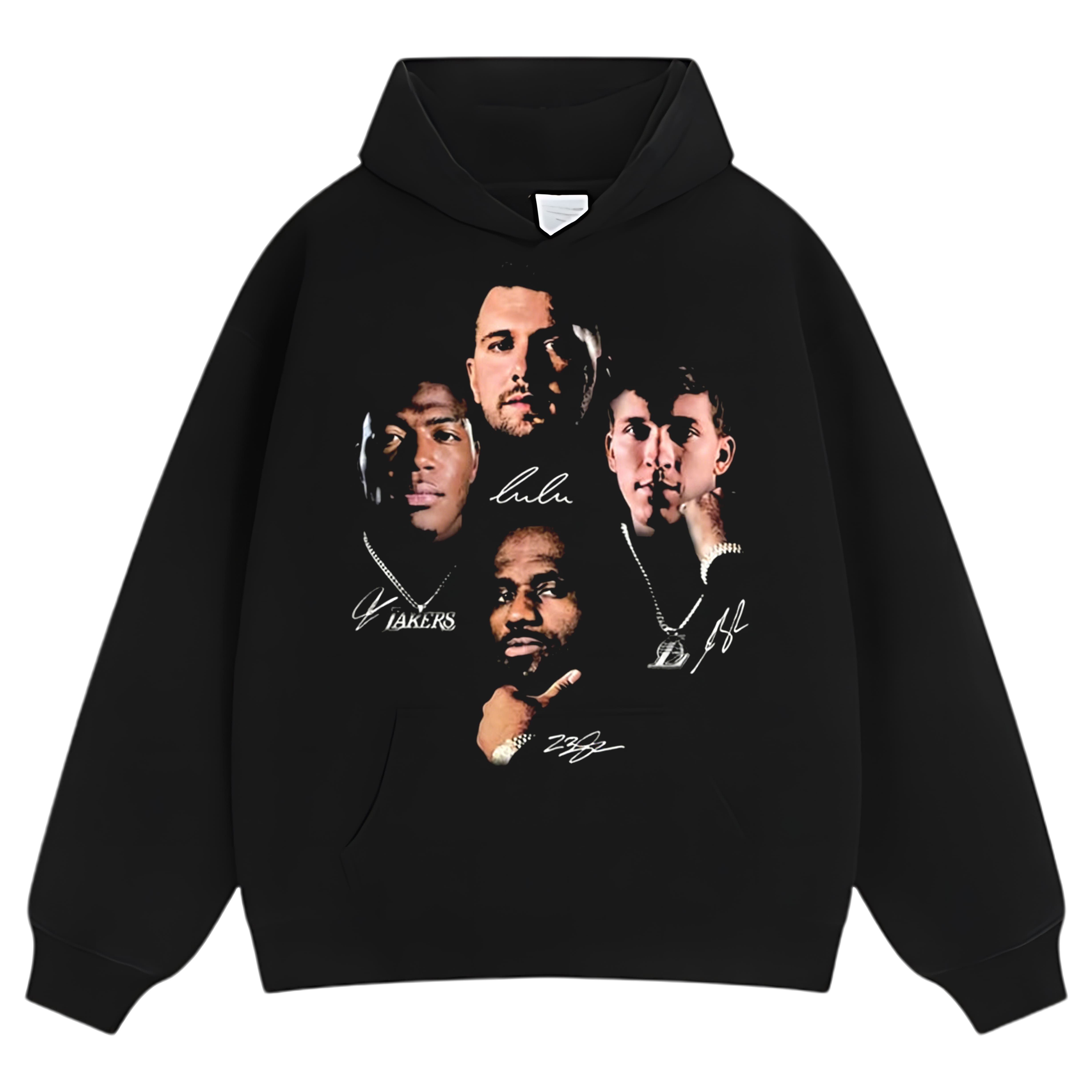 LUKA DONCIC, LEBRON JAMES, AUSTIN REAVES & RUI HACHIMURA RECORDS TEE & LS & HOODIE