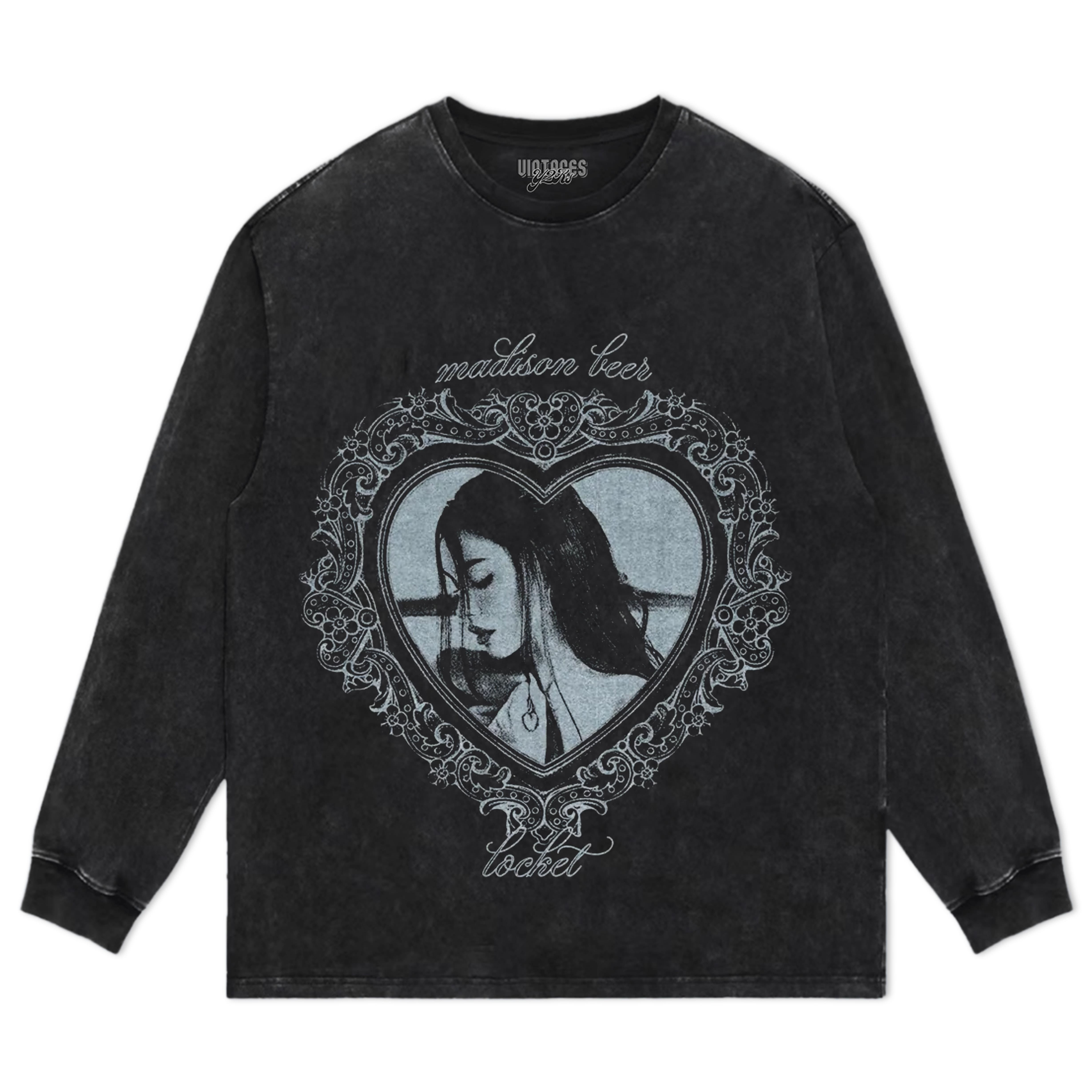 MADISON BEER - LOCKET HEART TANK TOP & TEE & LONG SLEEVE & LAYERED LS & HOODIE