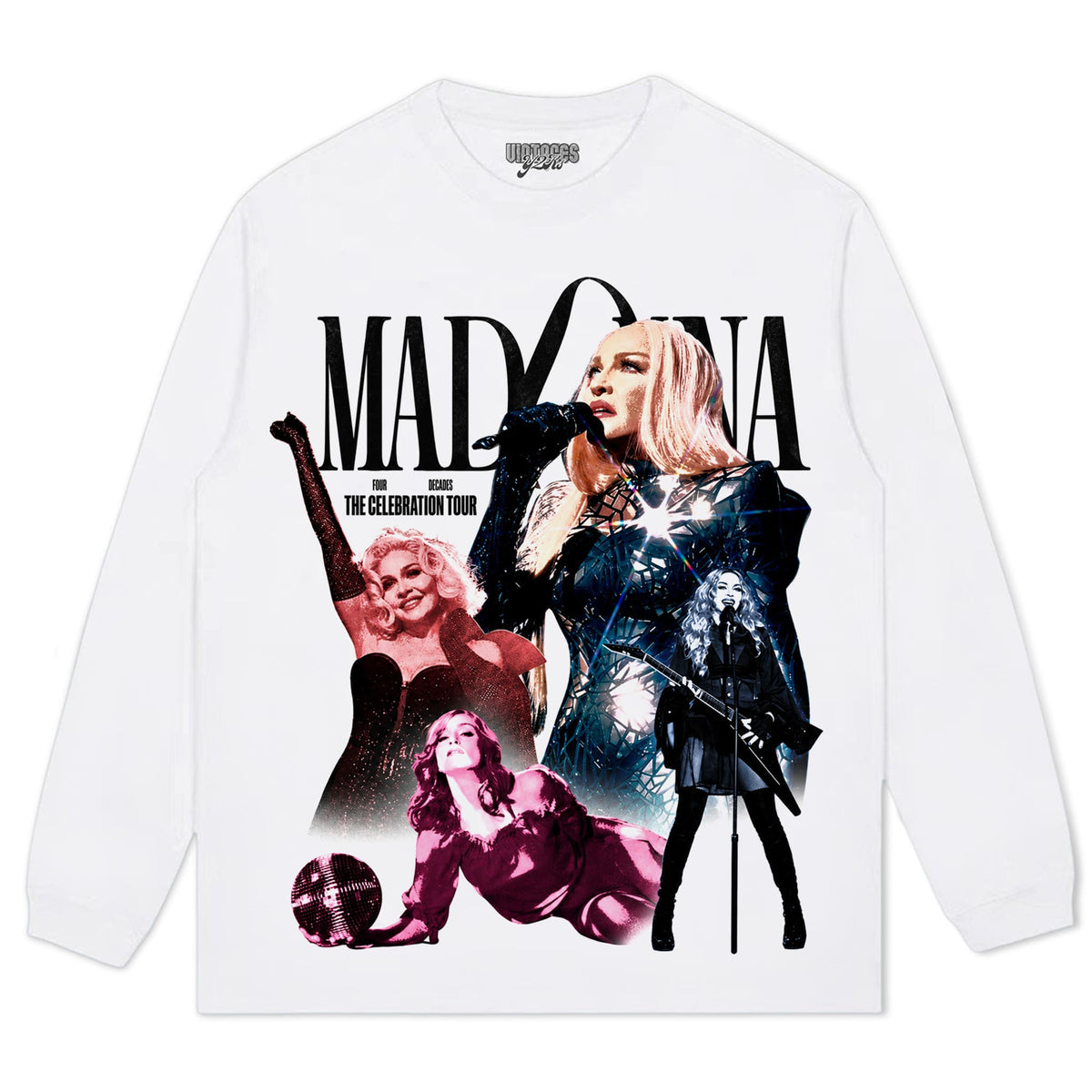 MADONNA CELEBRATION TANK TOP & TEE & LONG SLEEVE & LAYERED LS & HOODIE