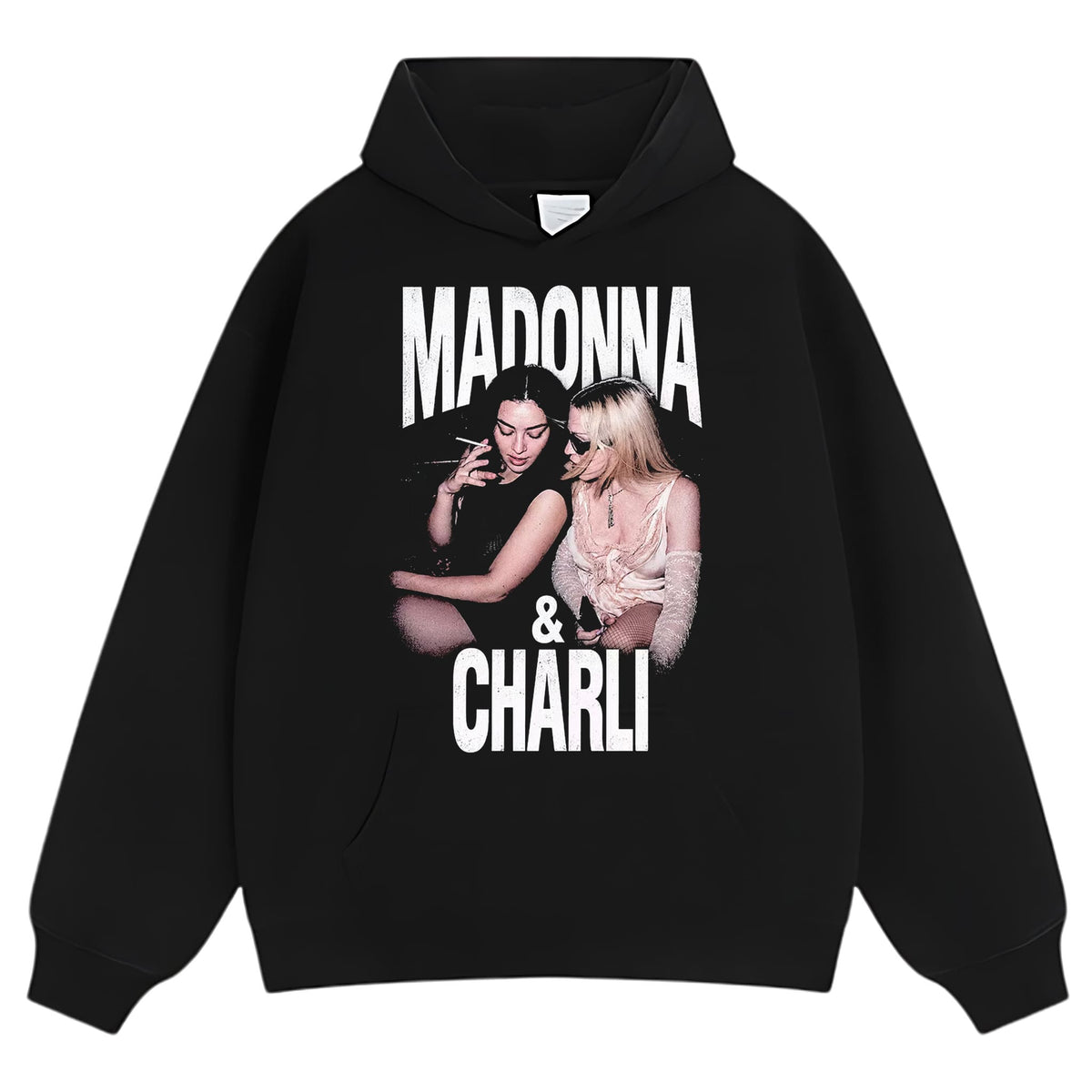 MADONNA & CHARLI XCX TANK TOP & TEE & LONG SLEEVE & LAYERED LS & HOODIE