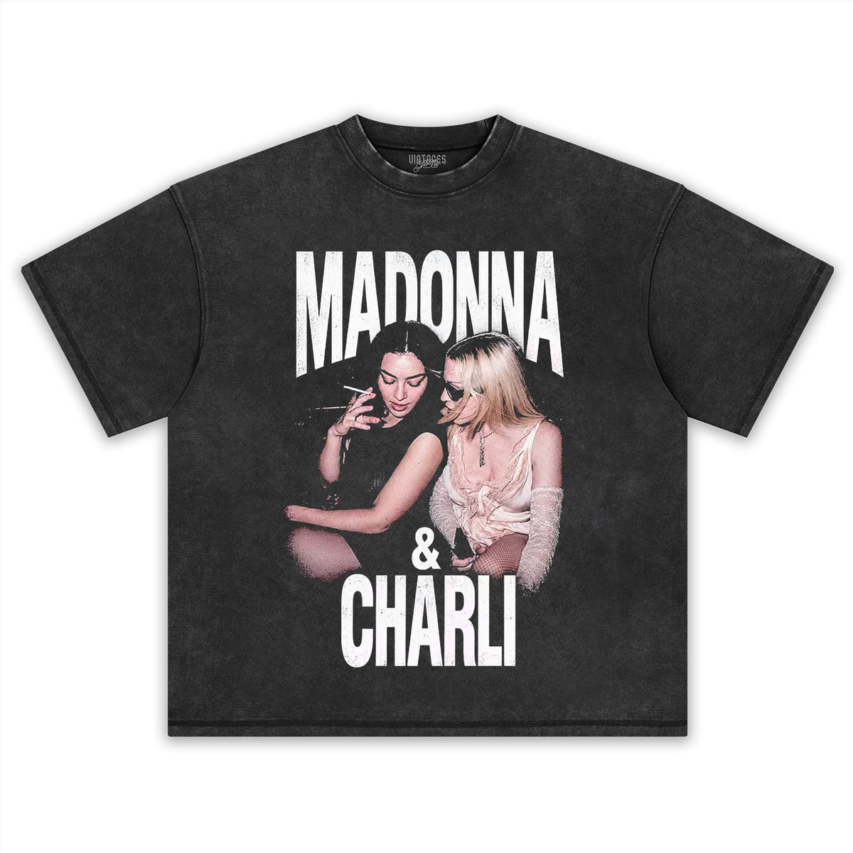 MADONNA & CHARLI XCX TANK TOP & TEE & LONG SLEEVE & LAYERED LS & HOODIE