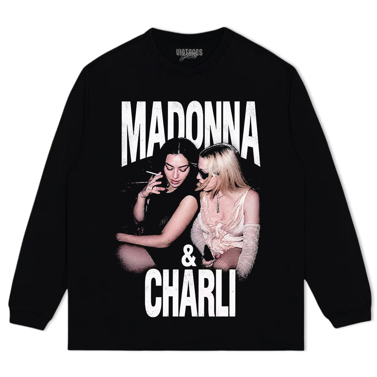 MADONNA & CHARLI XCX TANK TOP & TEE & LONG SLEEVE & LAYERED LS & HOODIE
