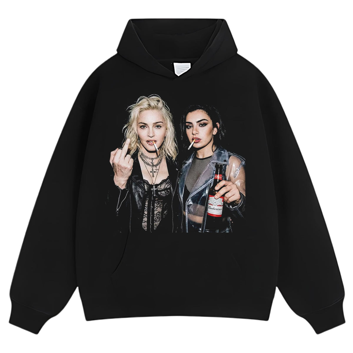 MADONNA & CHARLI XCX V2 TANK TOP & TEE & LONG SLEEVE & LAYERED LS & HOODIE
