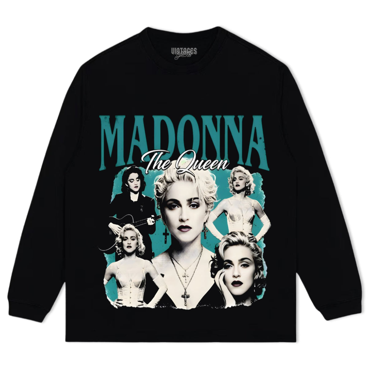 MADONNA THE QUEEN 80S 90S POP LEGEND TANK TOP & TEE & LONG SLEEVE & LAYERED LS & HOODIE