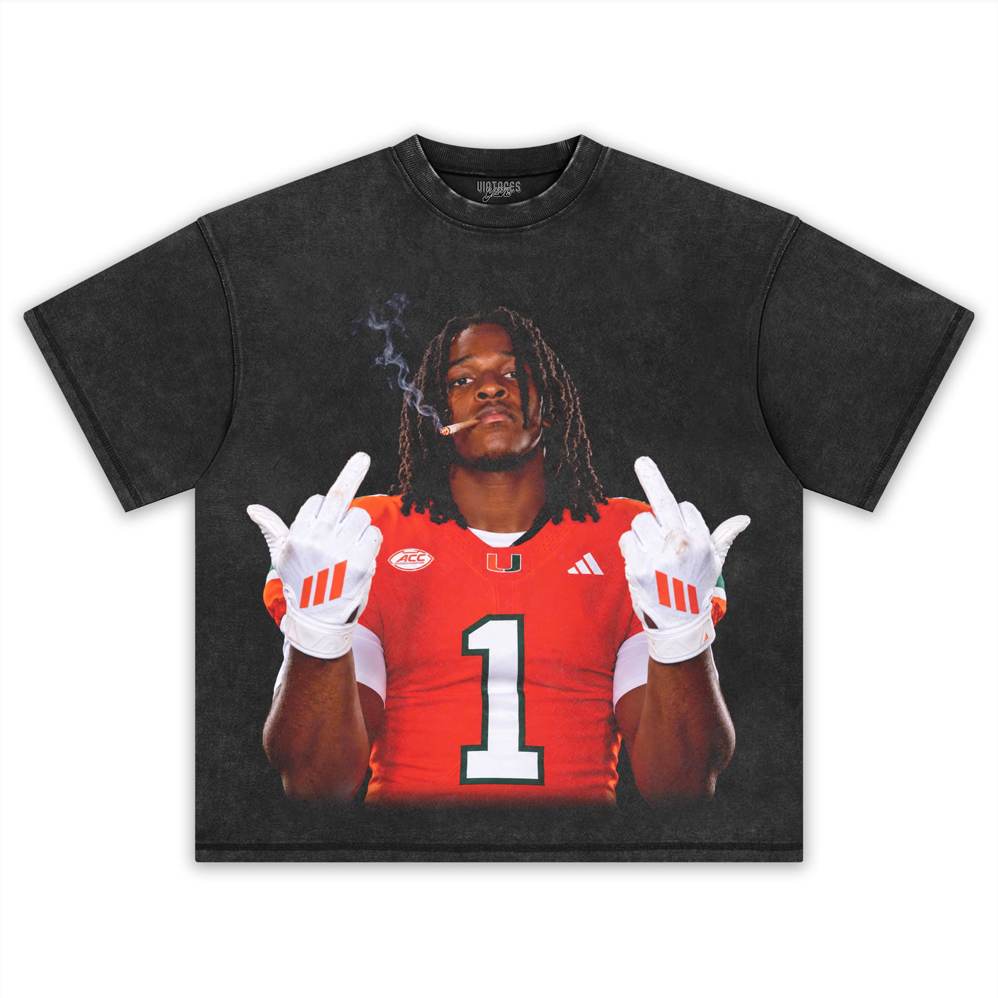 MALACHI TONEY - MIDDLE FINGER V3 TANK TOP & TEE & LONG SLEEVE & LAYERED LS & HOODIE