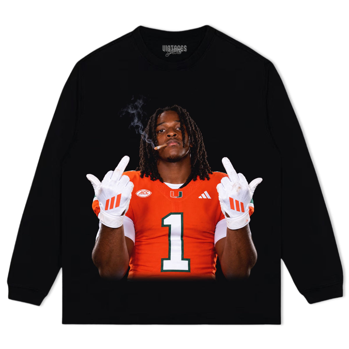 MALACHI TONEY - MIDDLE FINGER V3 TANK TOP & TEE & LONG SLEEVE & LAYERED LS & HOODIE