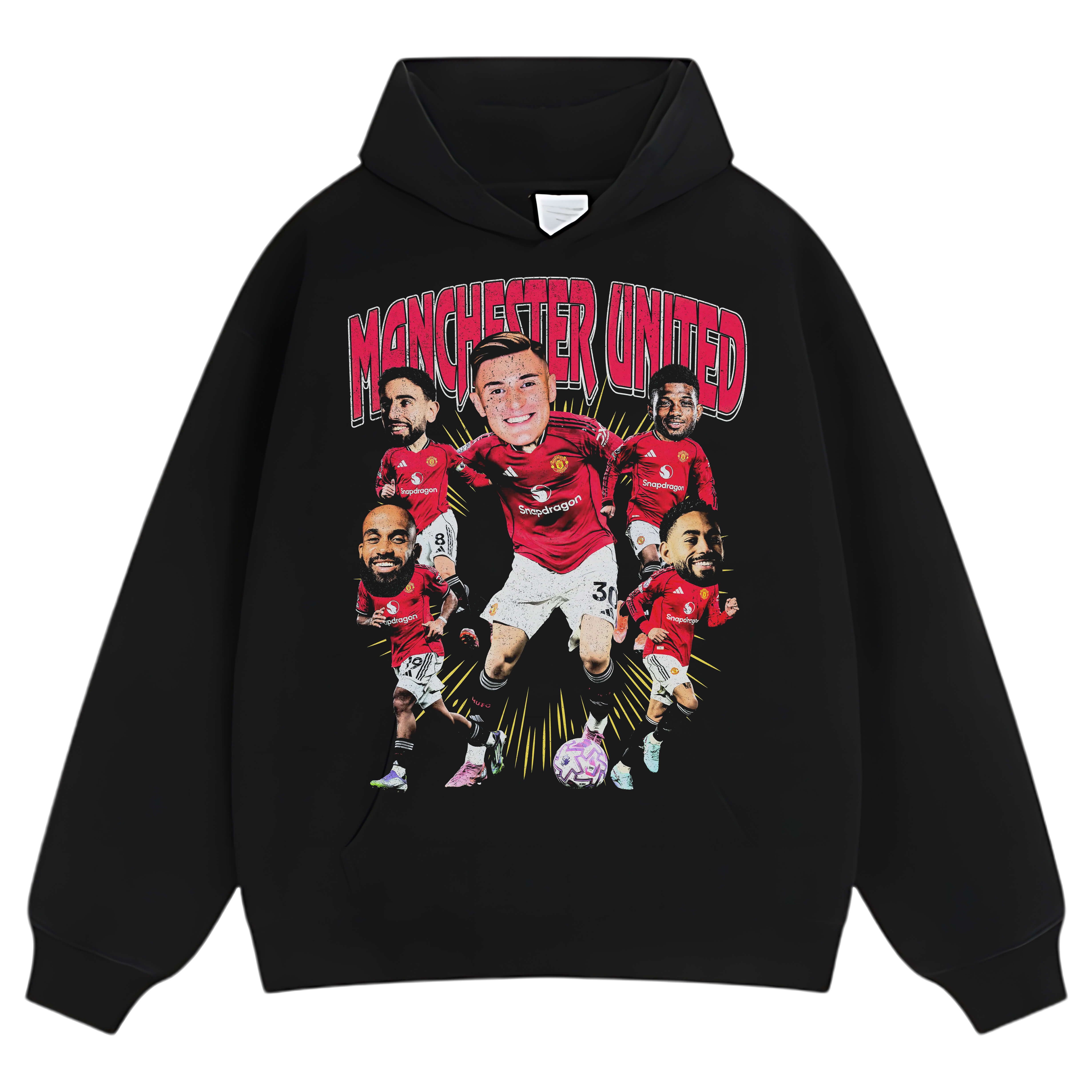 MAN UTD TEE & LS & HOODIE