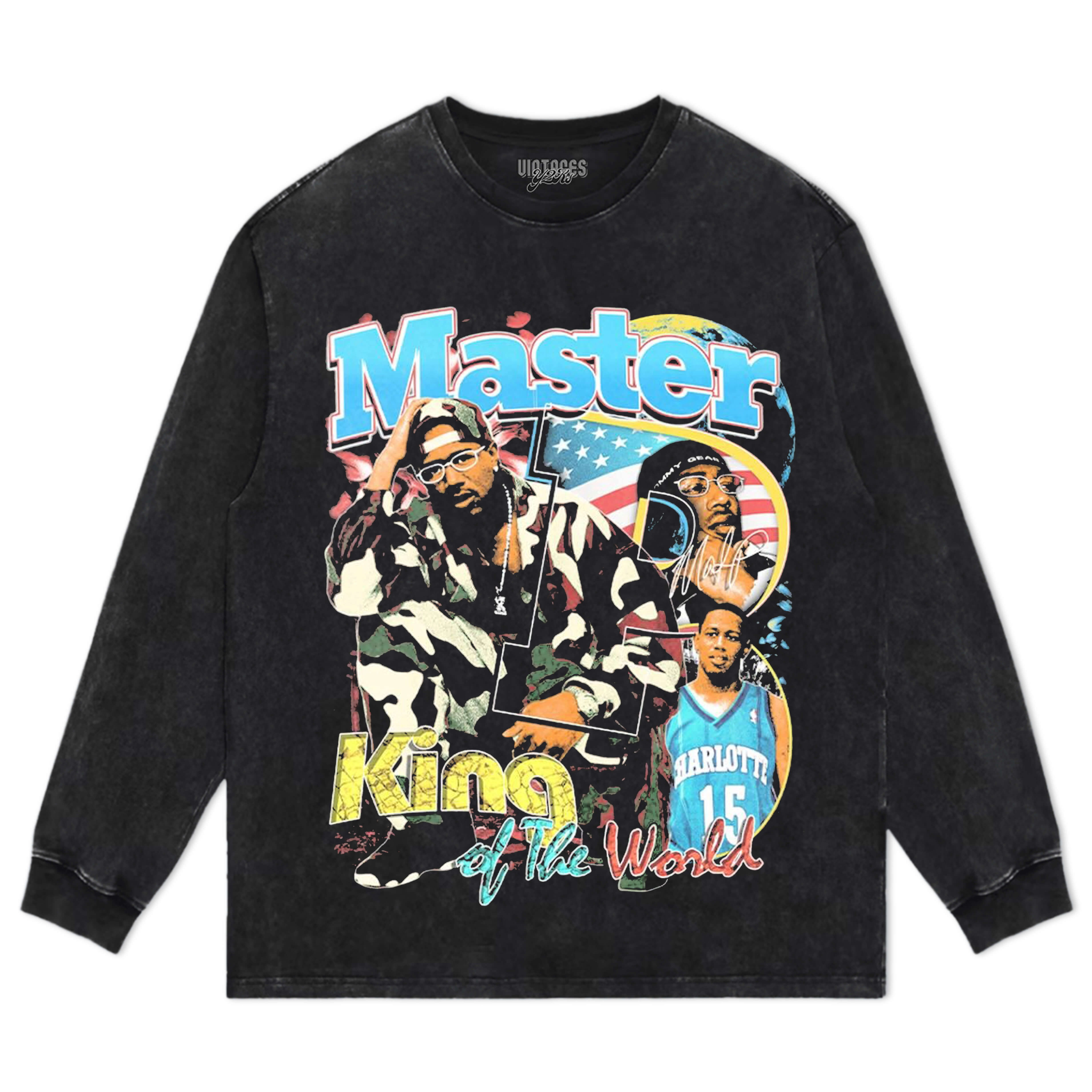 MASTER P. KING OF THE WORLD TEE & LS & HOODIE