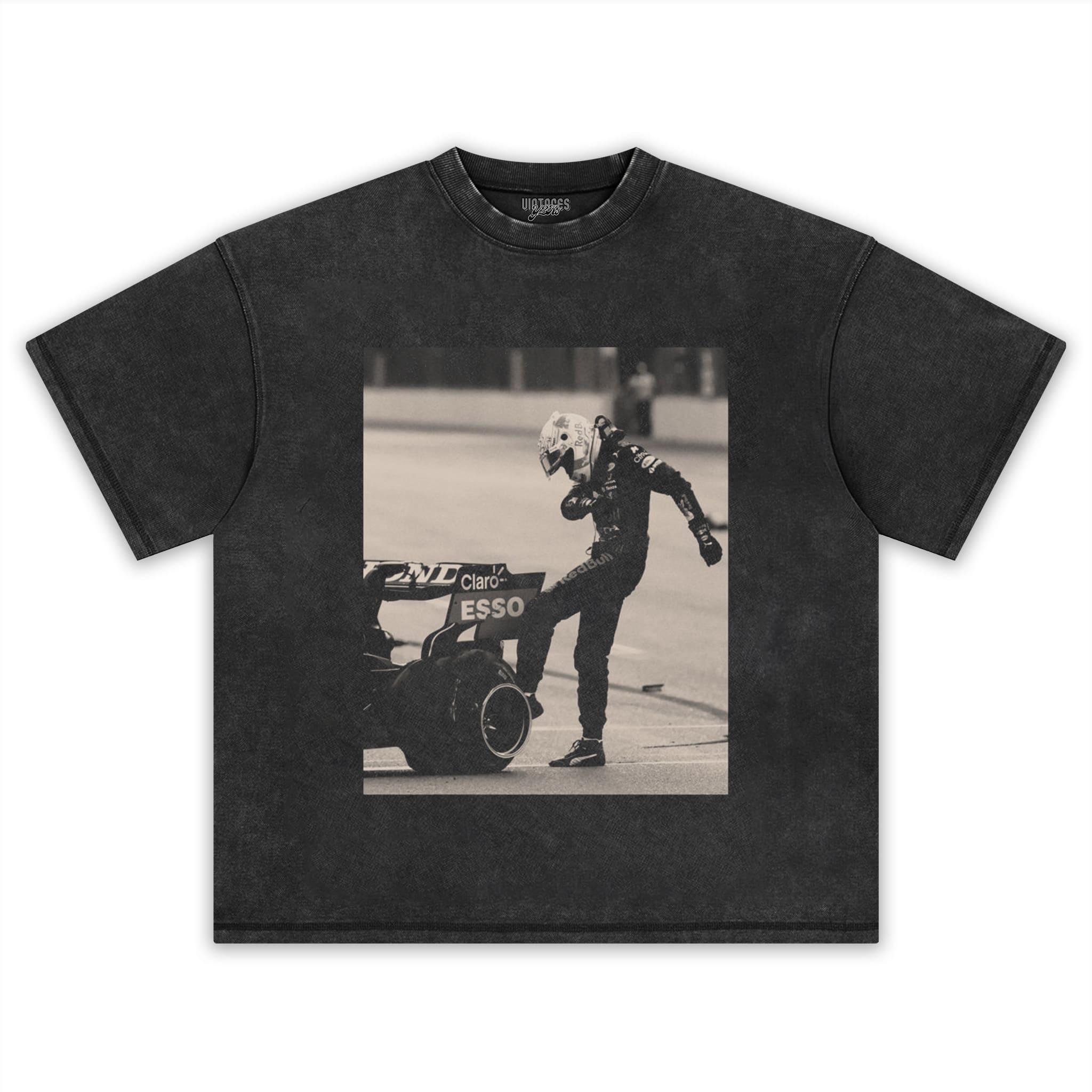 MAX VERSTAPPEN - KICK THE TIRES TANK TOP & TEE & LONG SLEEVE & LAYERED LS & HOODIE