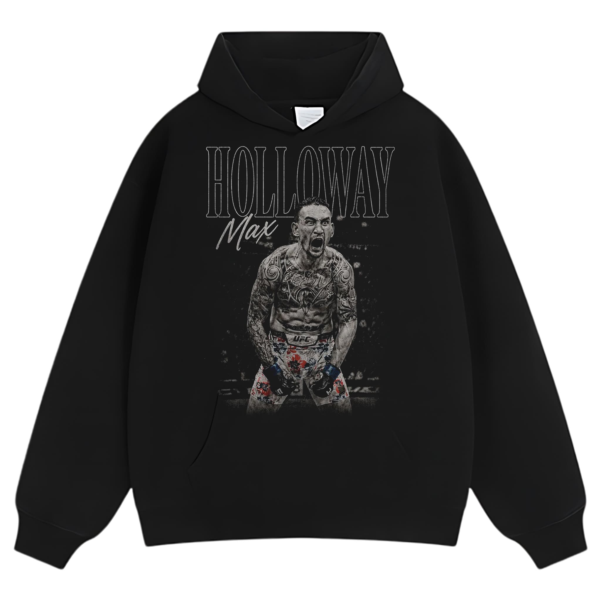 MAX HOLLOWAY VINTAGE MMA FIGHTER TANK TOP & TEE & LONG SLEEVE & LAYERED LS & HOODIE