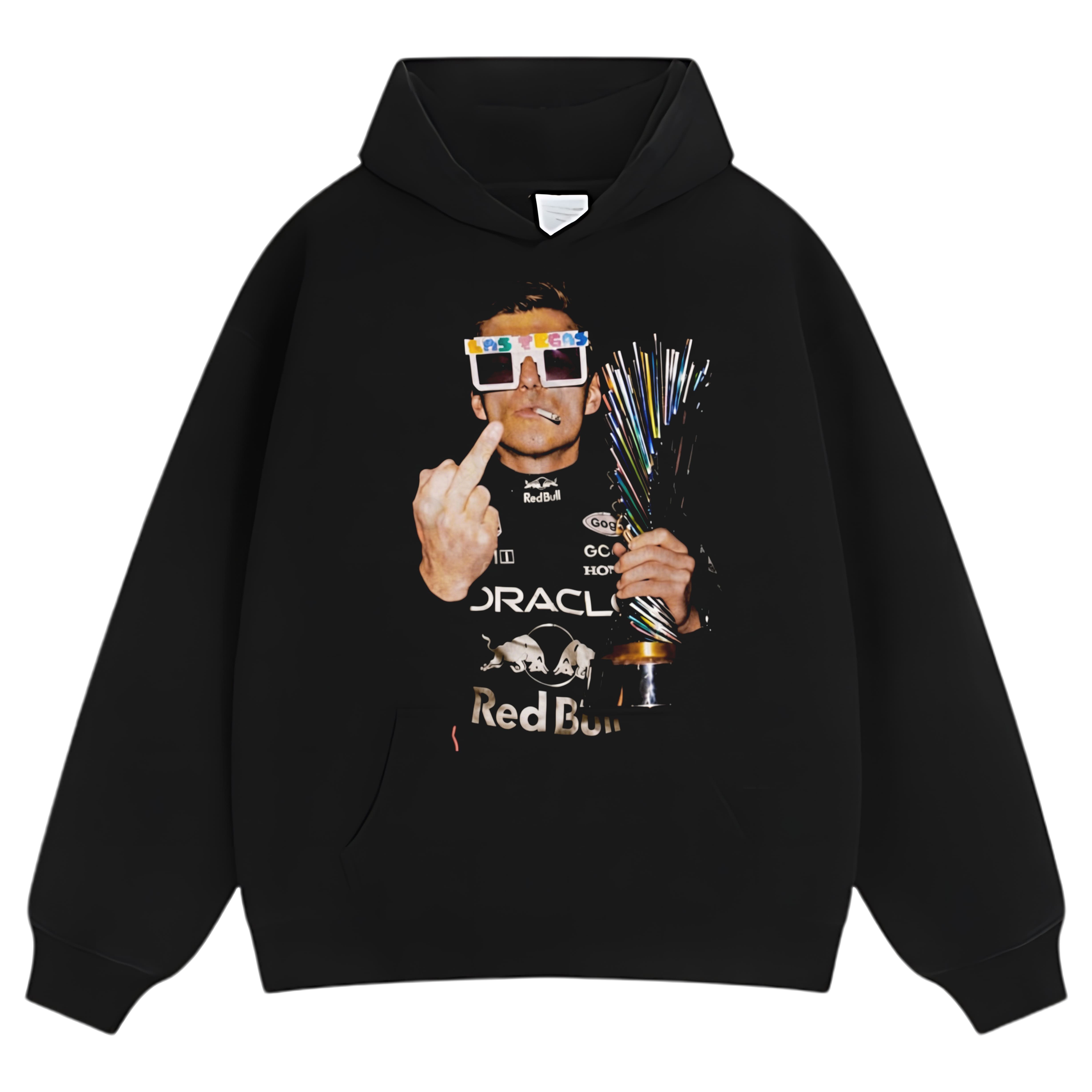 MAX VERSTAPPEN 2026 MIDDLE FINGER TANK TOP & TEE & LONG SLEEVE & LAYERED LS & HOODIE