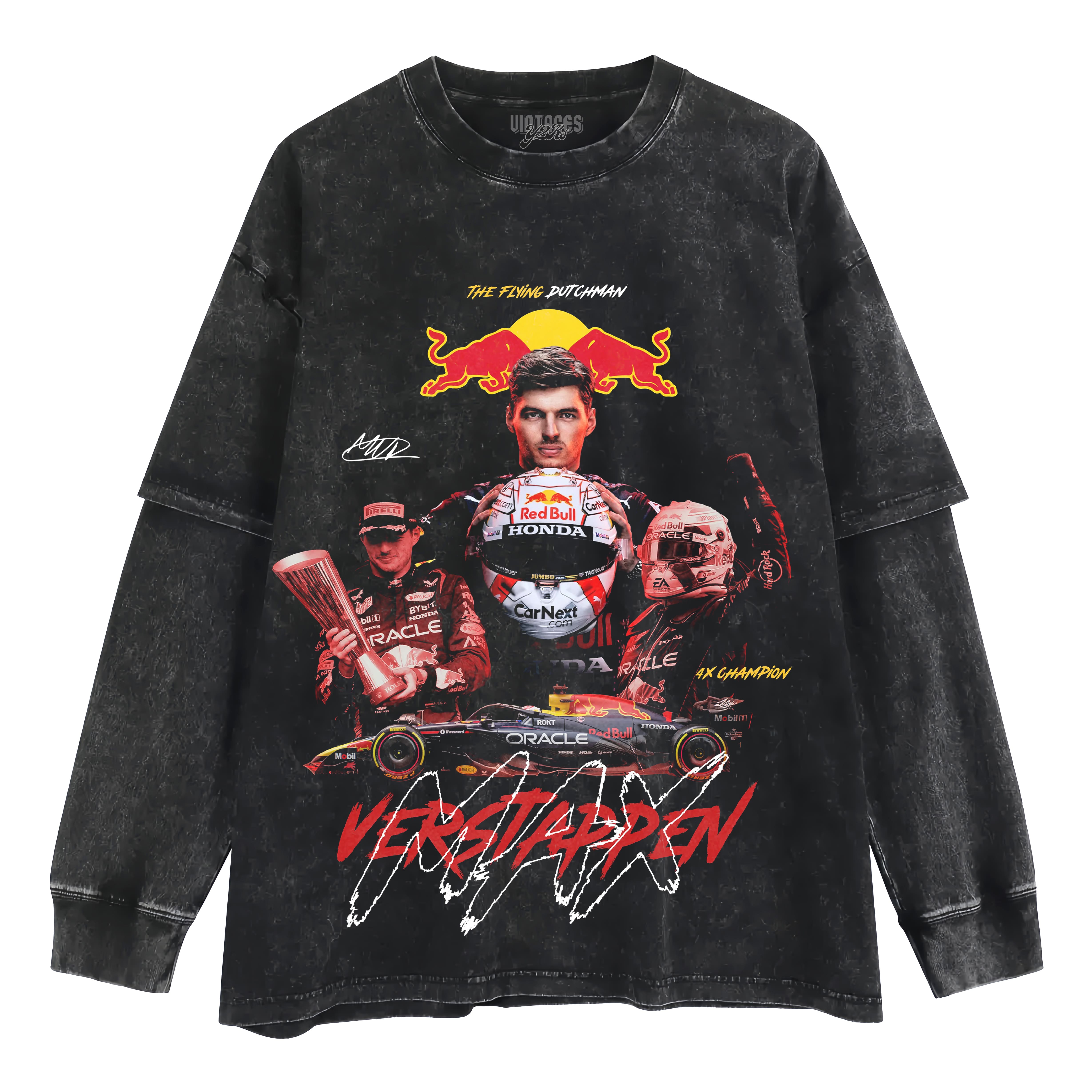 MAX VERSTAPPEN OVERSIZED LAYERED LONG SLEEVE