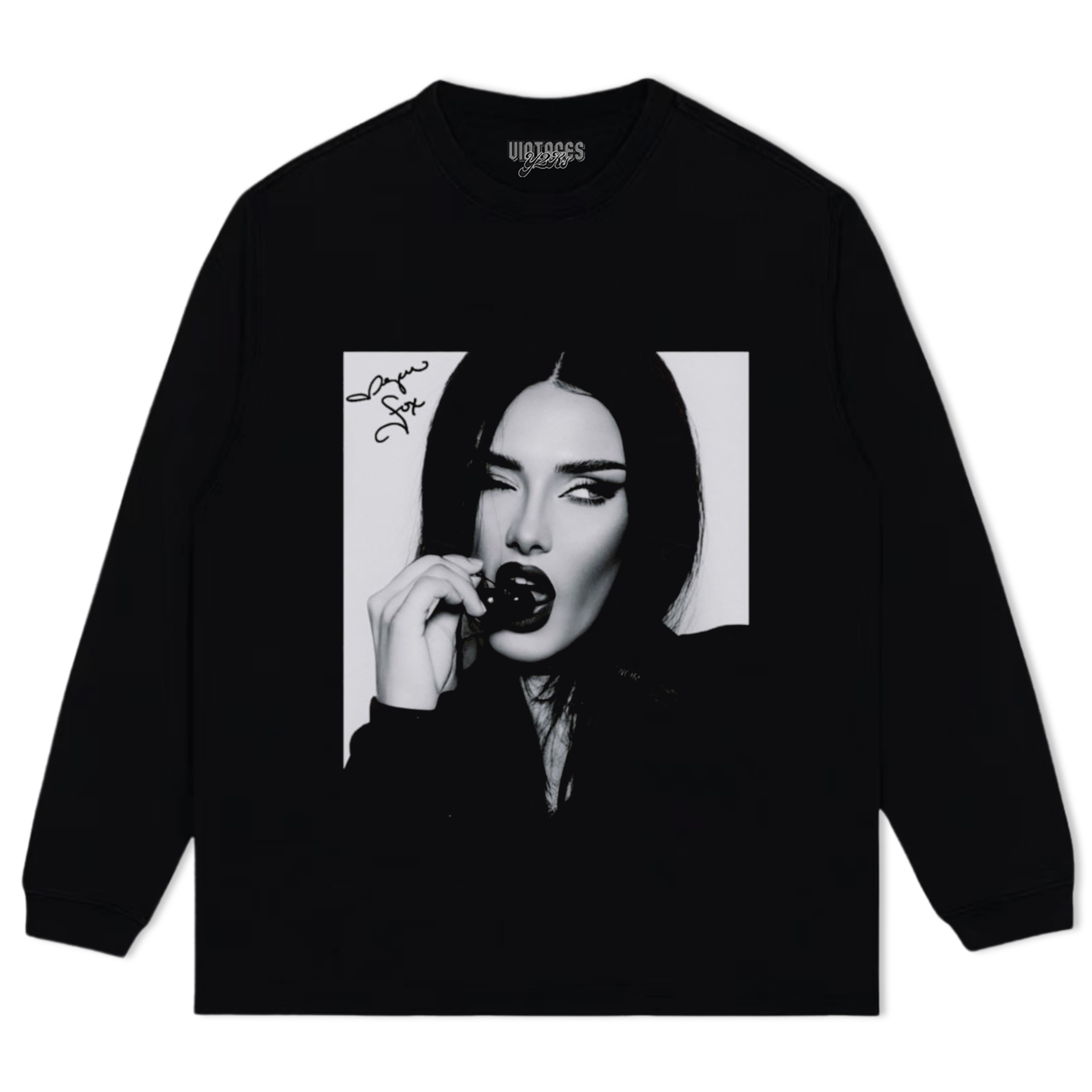 MEGAN FOX CHERRY TANK TOP & TEE & LONG SLEEVE & LAYERED LS & HOODIE