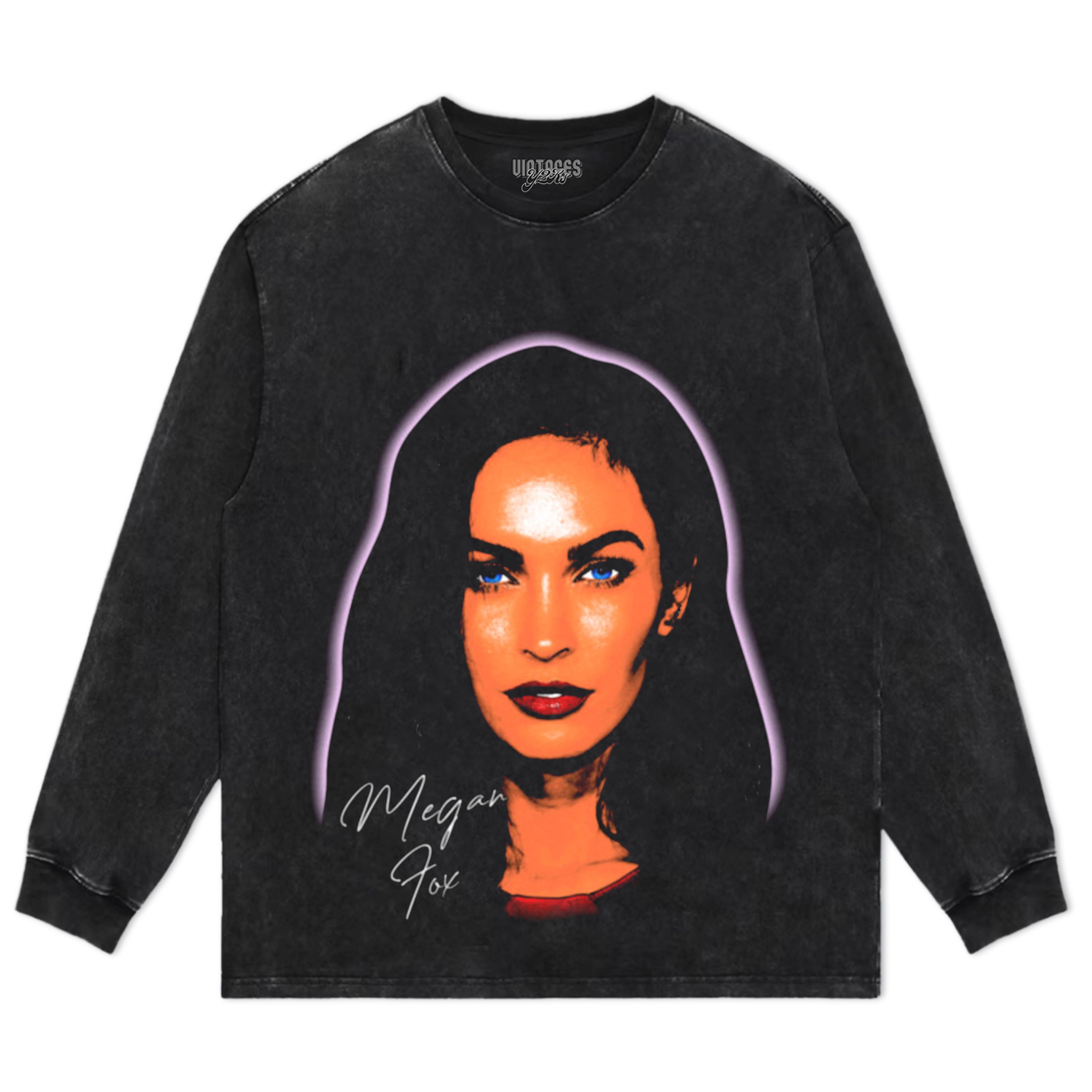 MEGAN FOX PORTRAIT TANK TOP & TEE & LONG SLEEVE & LAYERED LS & HOODIE